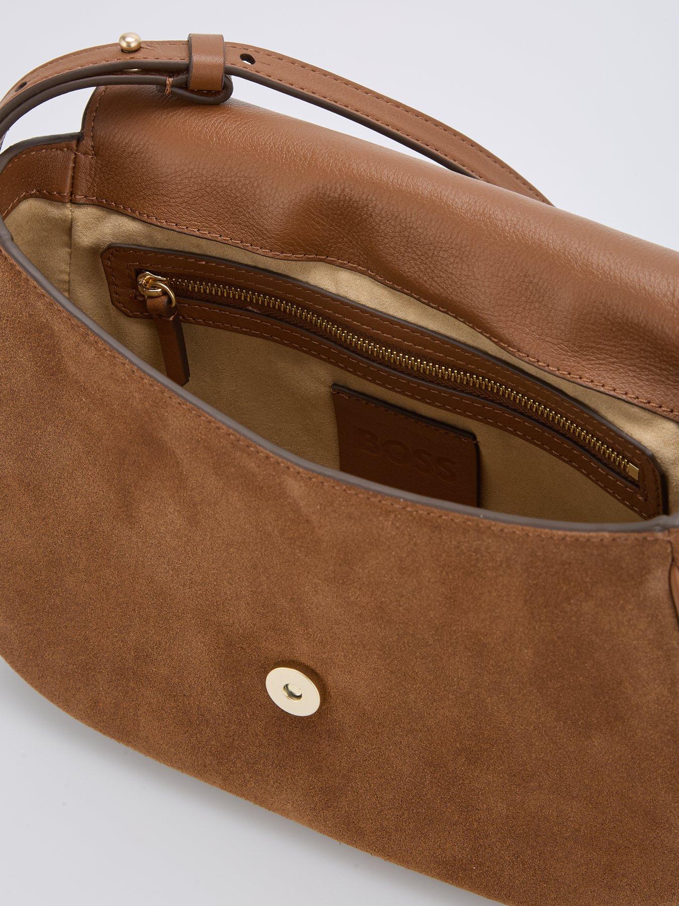Image 5 of 6 of BOSS Beyond Saddle Satchel - Brown