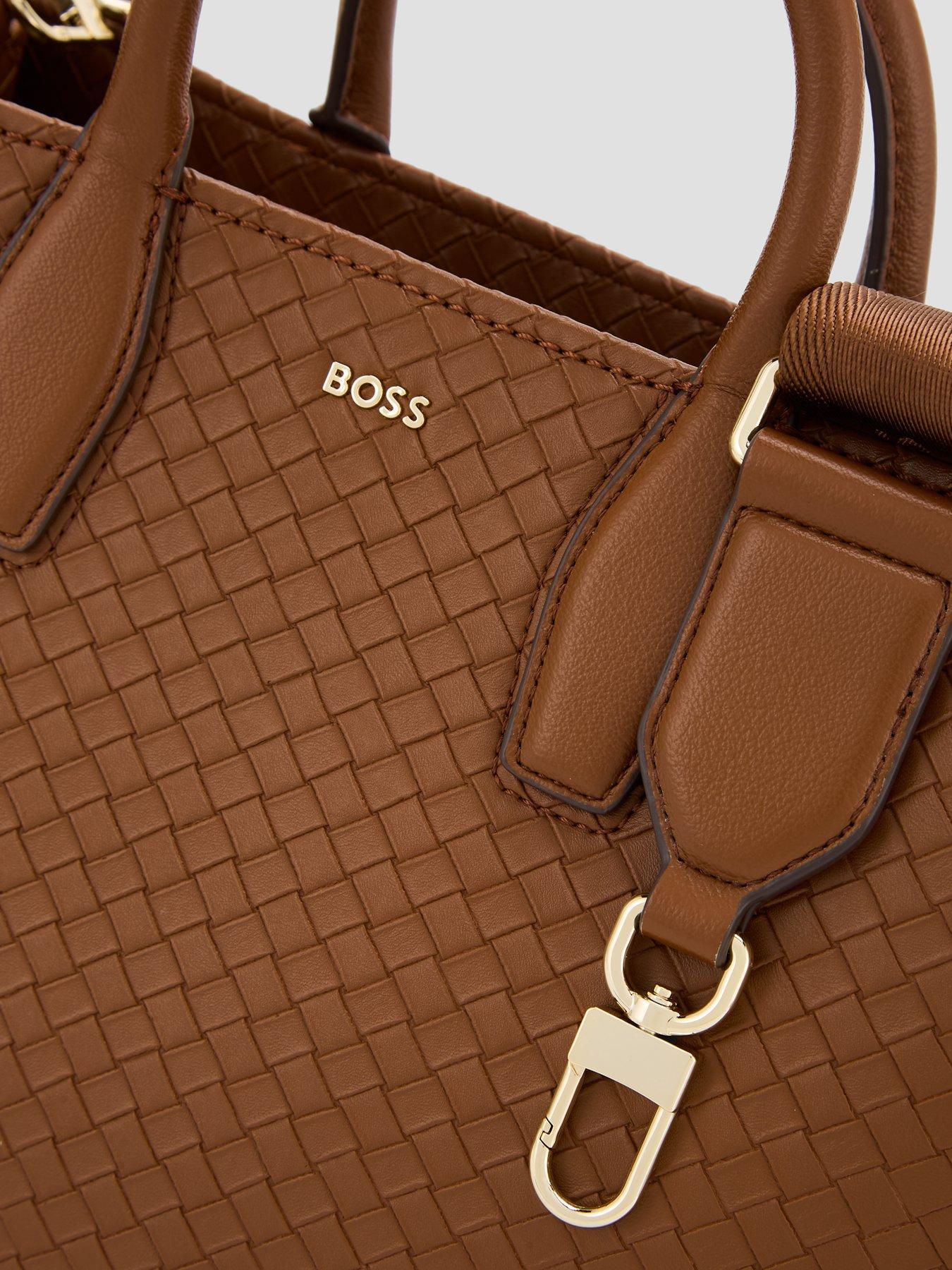  image of boss-sandy-large-tote-bag-beige