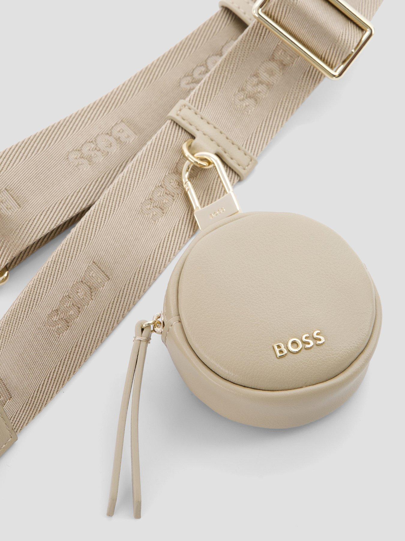  image of boss-sandy-halfmoon-bag-beige