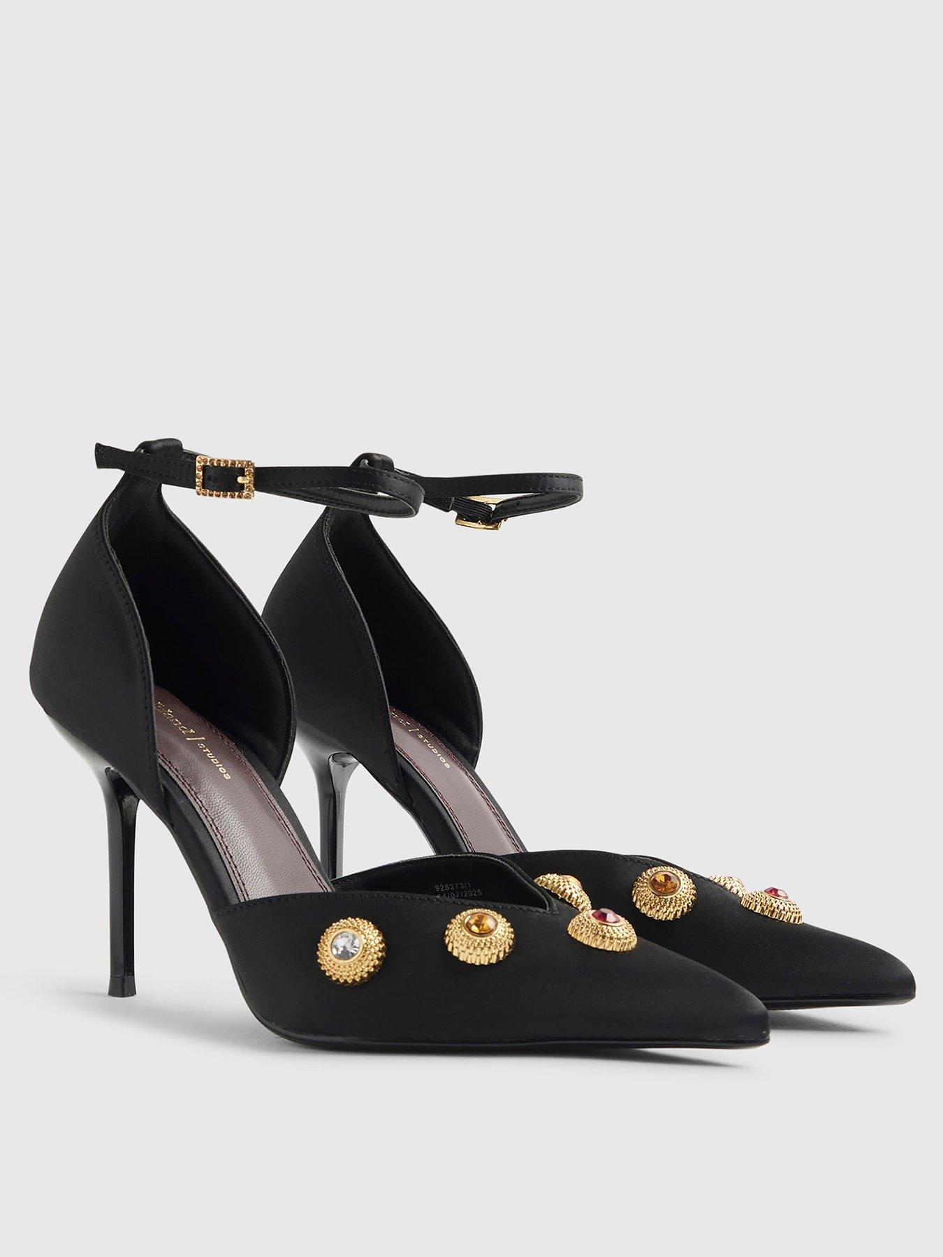  image of river-island-jewel-2-part-court-black