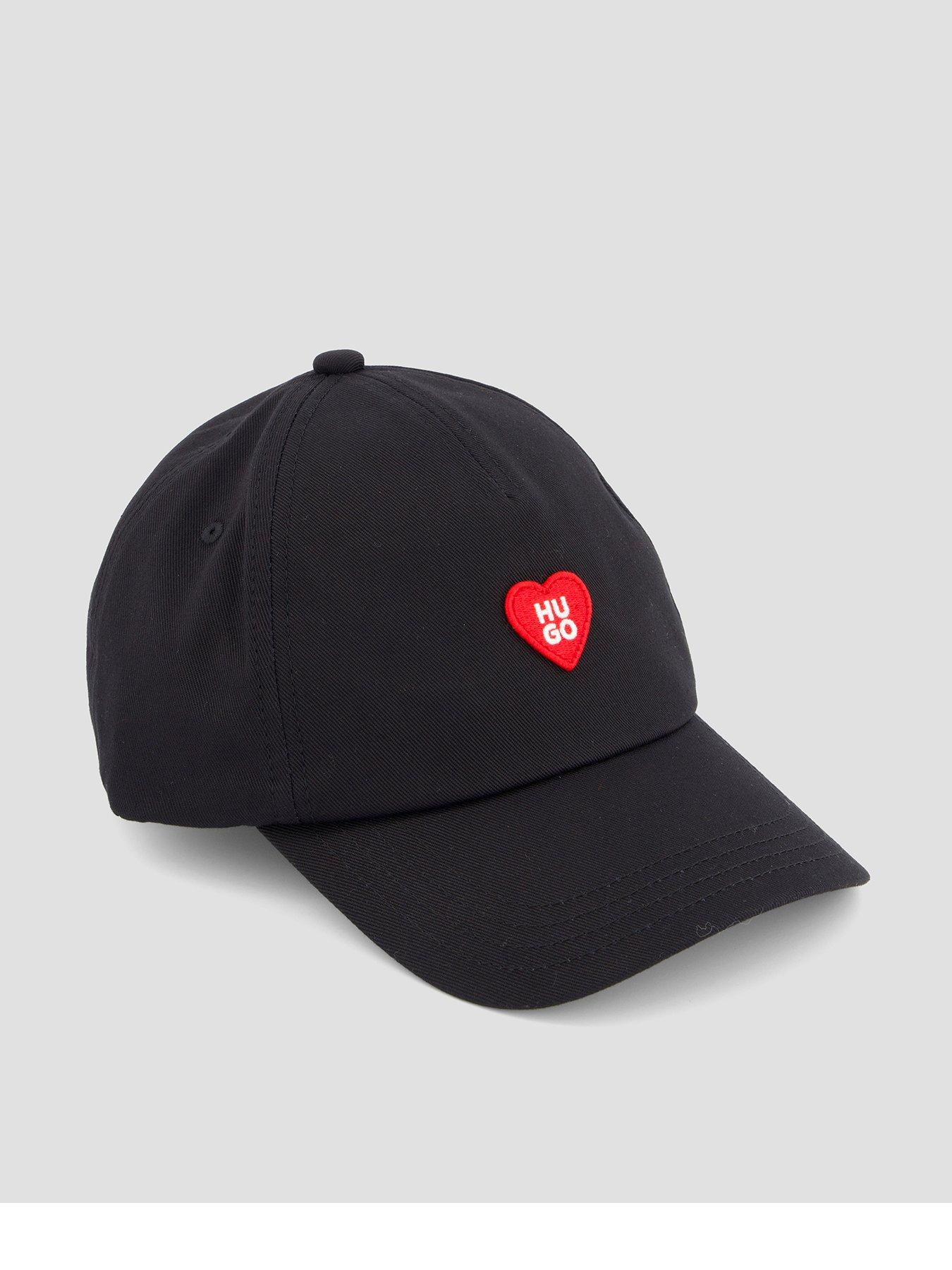 HUGO Heart Logo Cap - Black