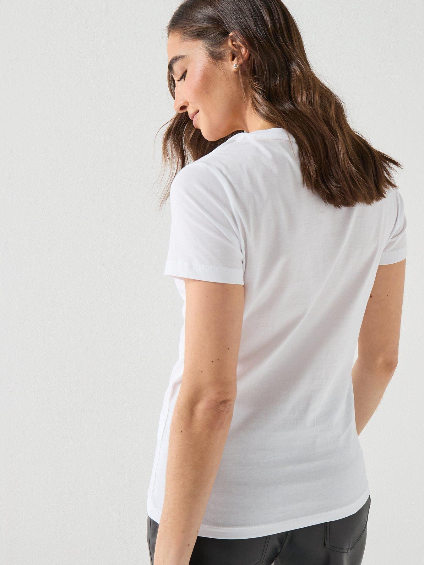  image of boss-embroidered-t-shirt-white