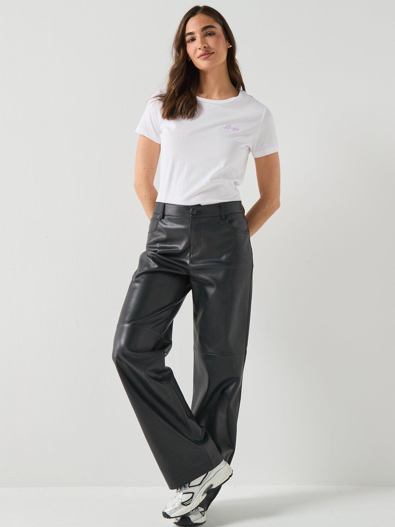  image of boss-embroidered-t-shirt-white