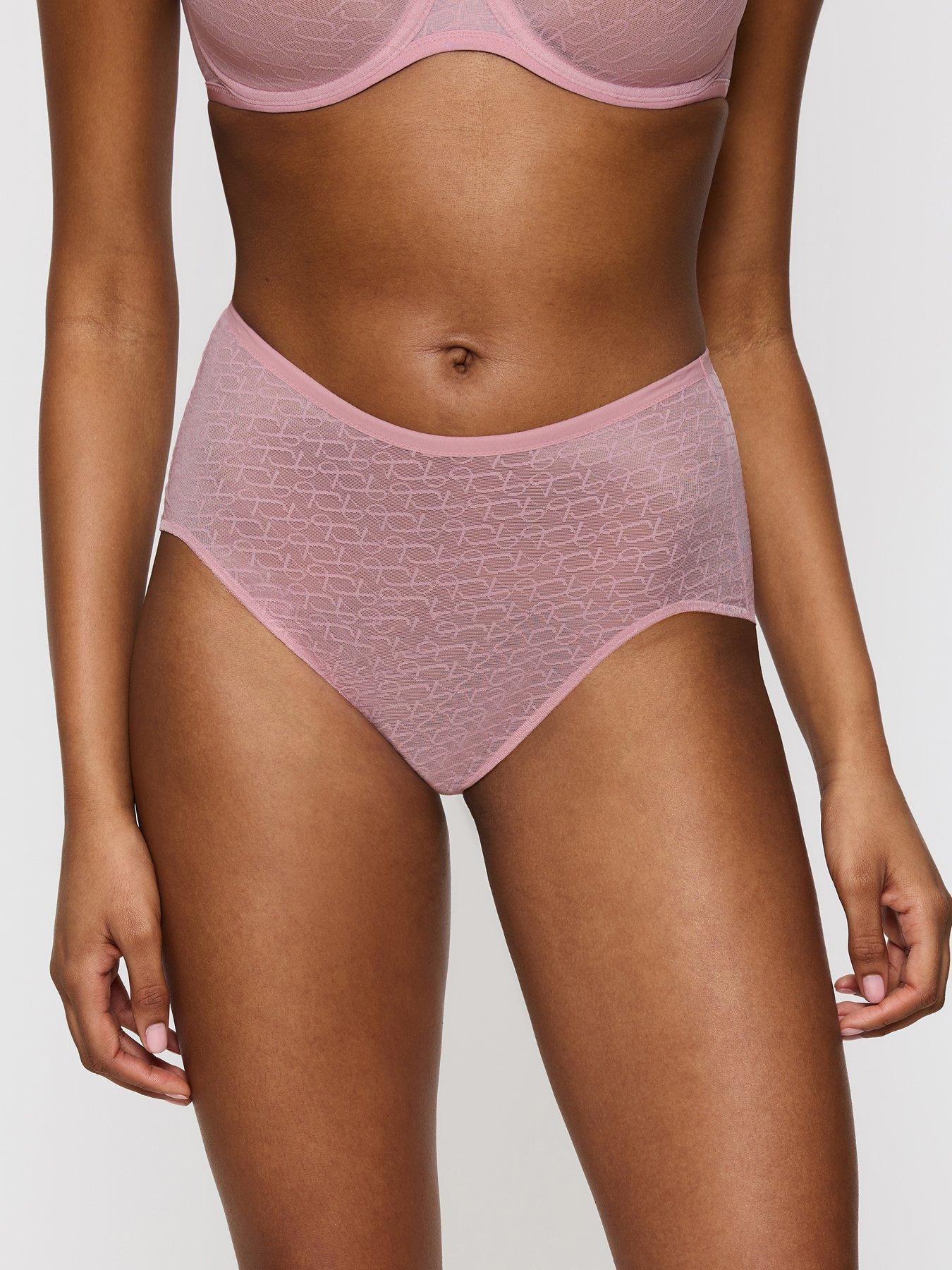 Image 2 of 4 of Triumph Signature Sheer Maxi Knickers - Pink