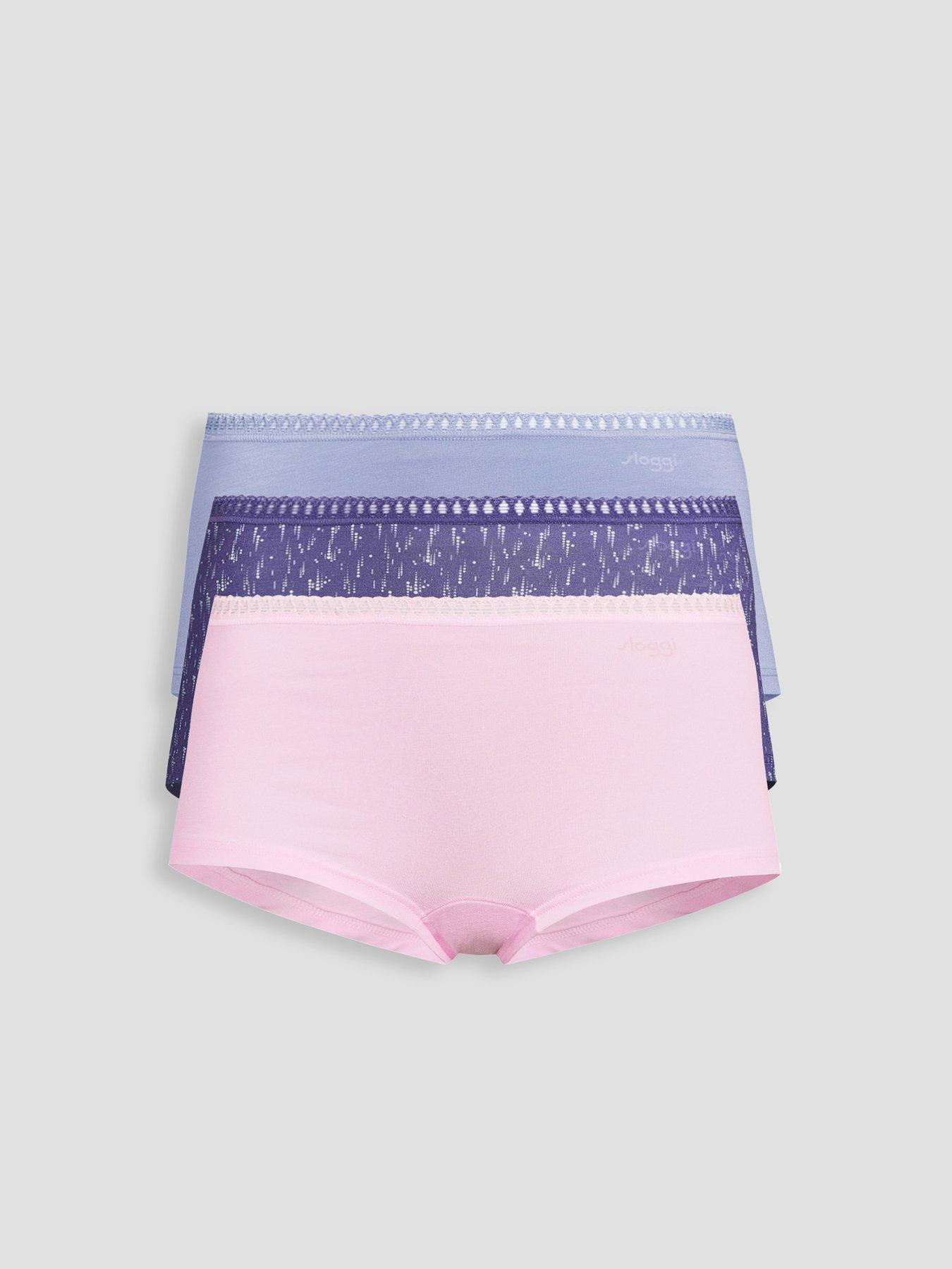 Sloggi Go Crush Short Briefs 3 Pack - Multi