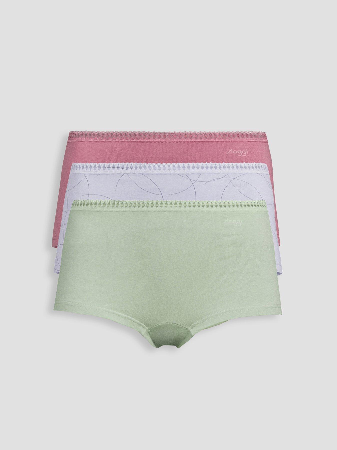 Sloggi Go Crush Short Briefs 3 Pack - Multi