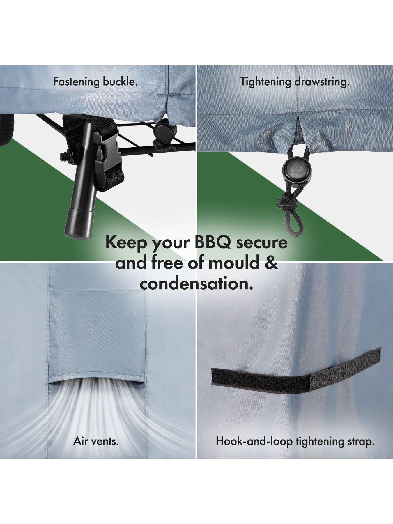 Image 4 of 6 of Vonhaus Large BBQ Cover (H)130cm x (W)180cm x (D)70cm