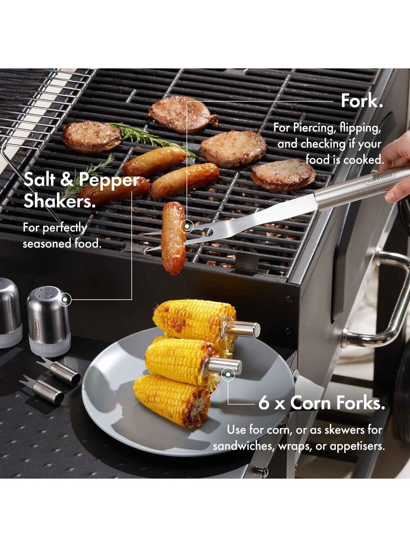 Image 5 of 7 of Vonhaus 25 Piece BBQ Tool Set with Aluminium Case