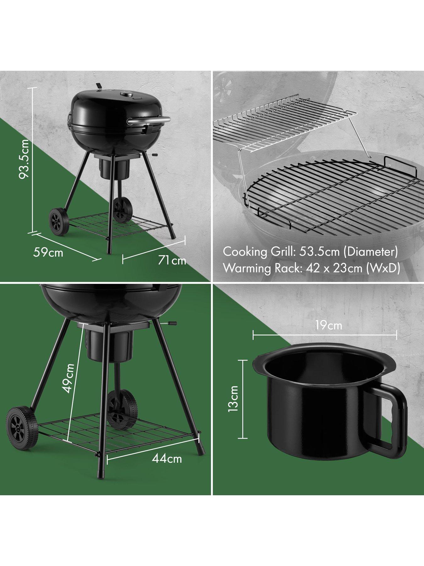 Image 6 of 6 of Vonhaus Kettle Charcoal BBQ