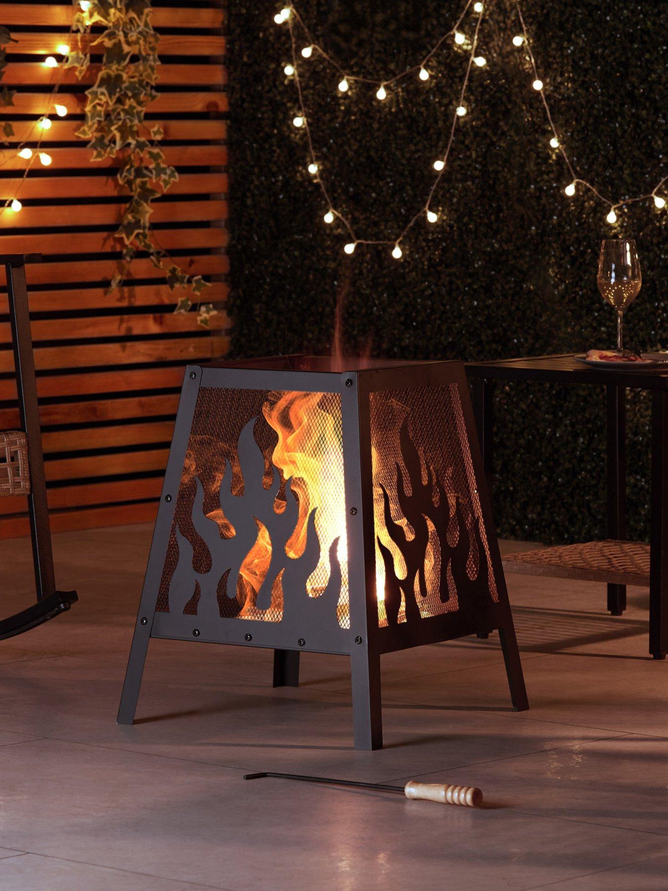 vonhaus-flame-design-square-fire-pit