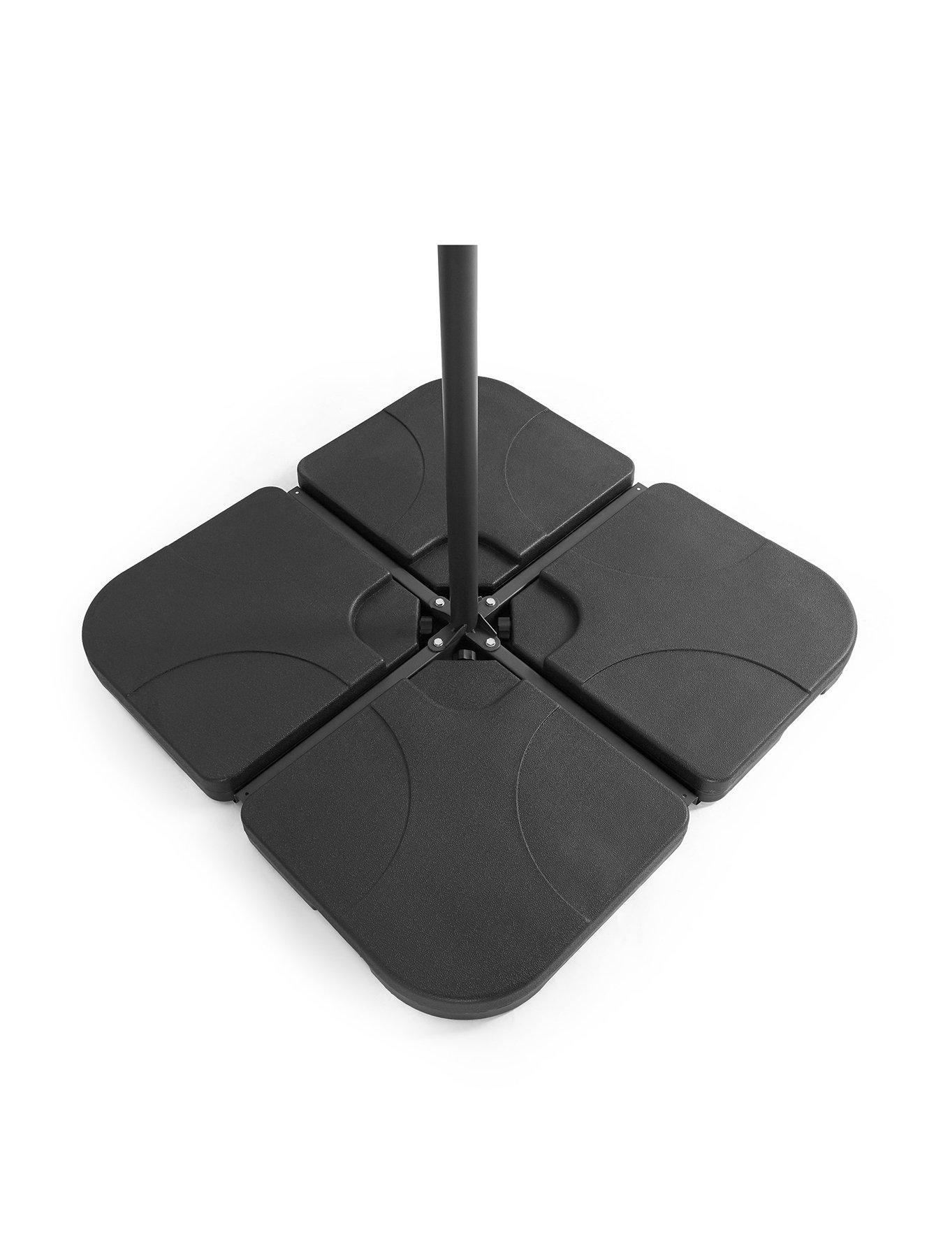  image of vonhaus-4-pack-cantilever-parasol-base