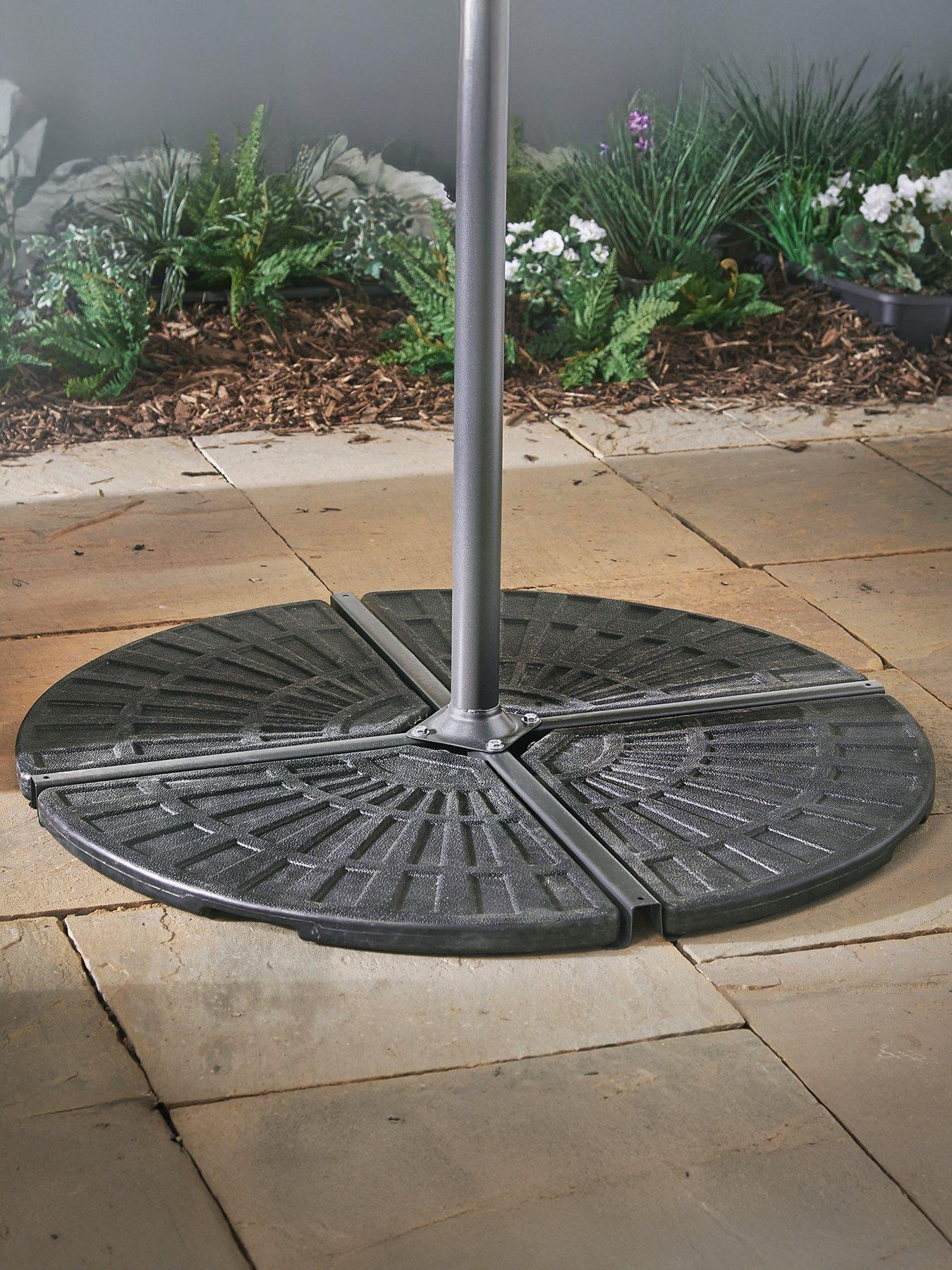 Vonhaus 2 Pack Banana Parasol Base