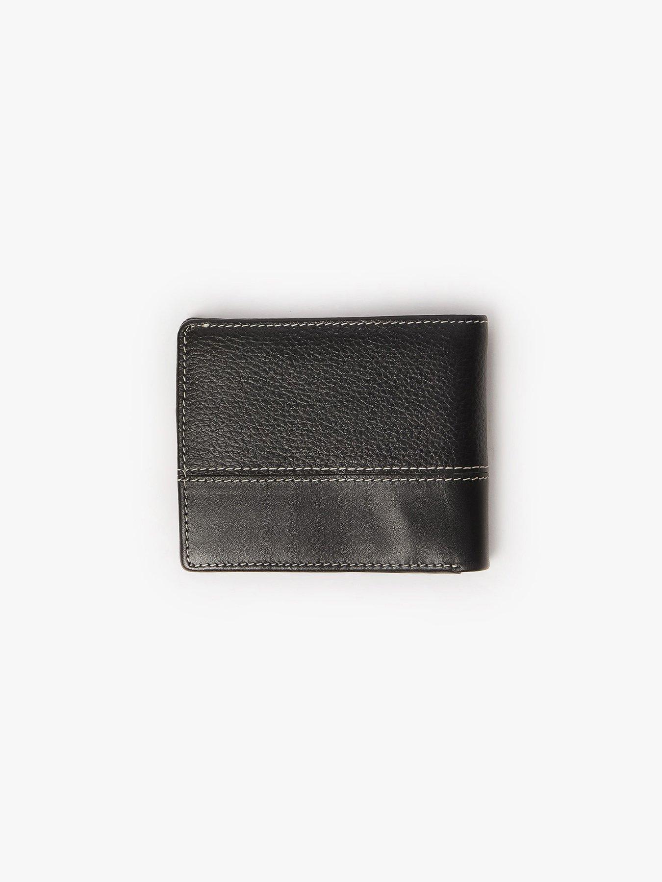 Image 2 of 5 of Luke 1977 Volcombe Leather Wallet - Black