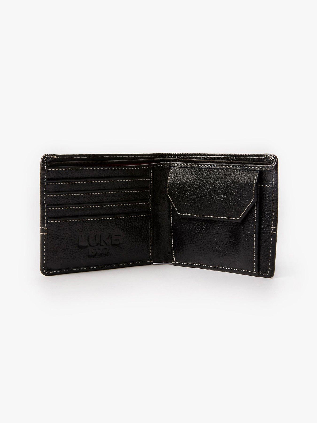Image 5 of 5 of Luke 1977 Volcombe Leather Wallet - Black