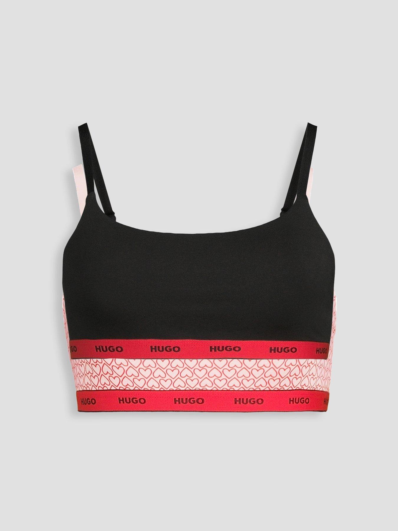 HUGO Multipack Logo Bralette - Multi