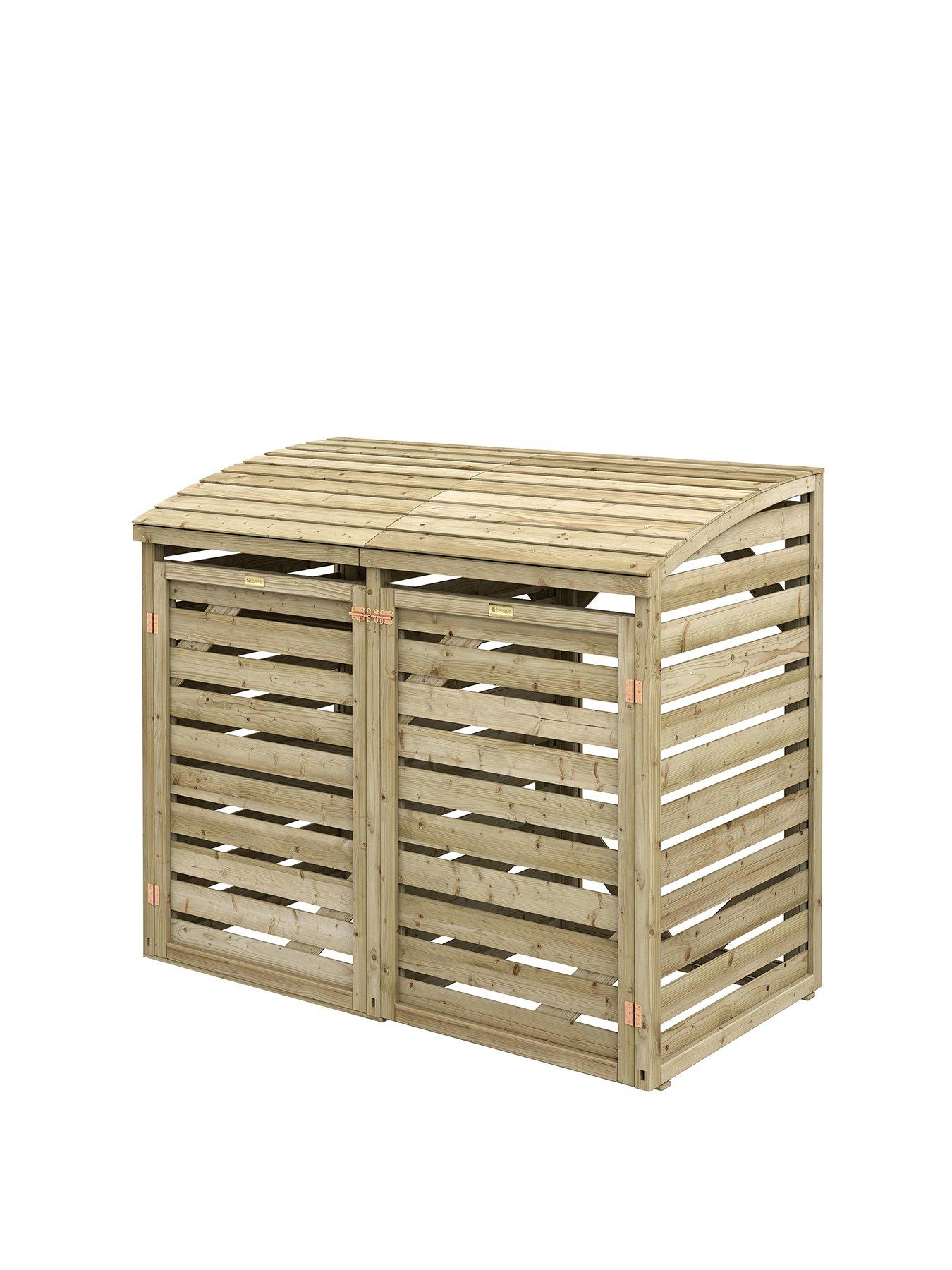  image of rowlinson-classic-single-bin-store-with-box-store