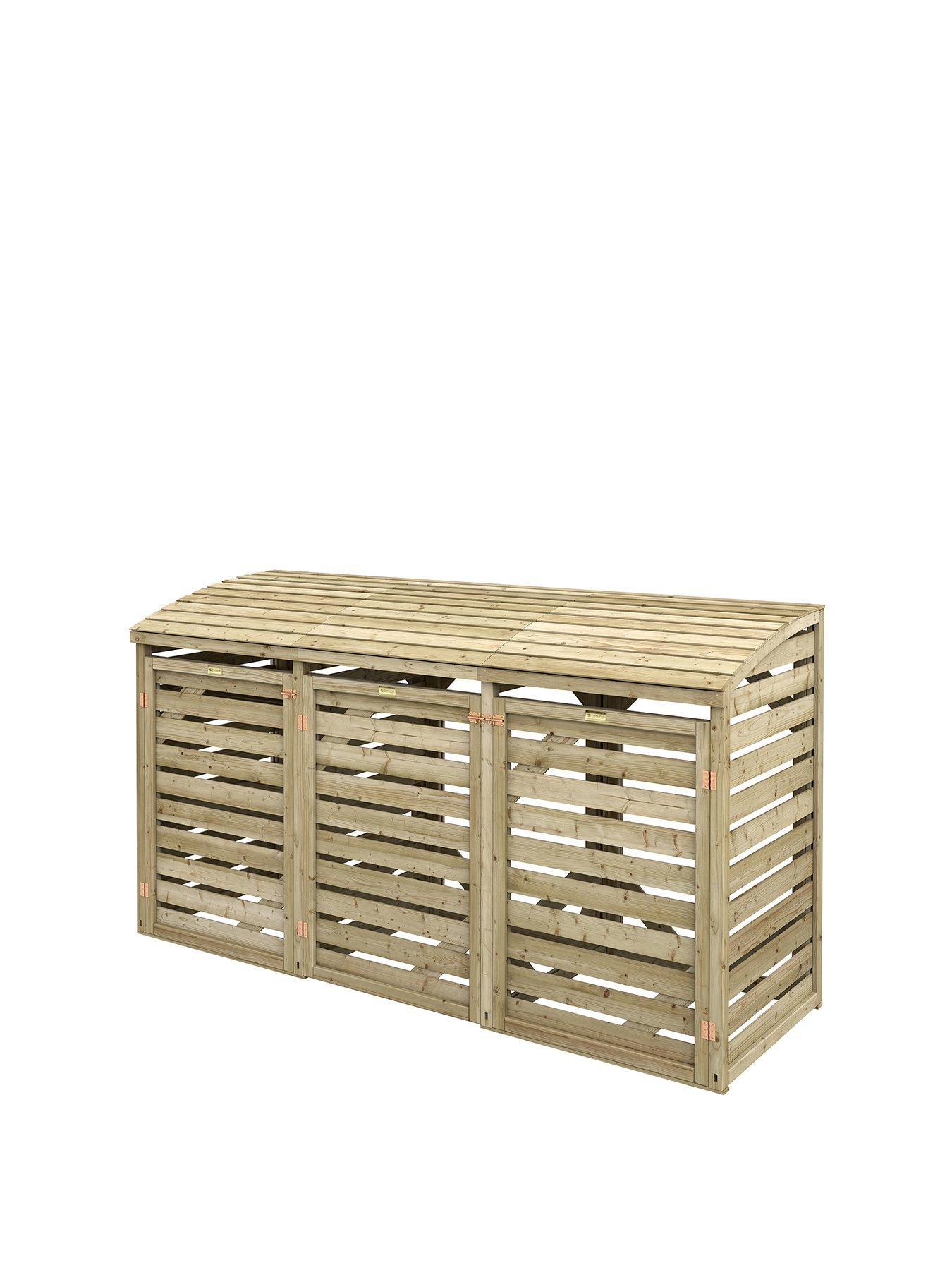  image of rowlinson-classic-double-bin-store-with-box-store