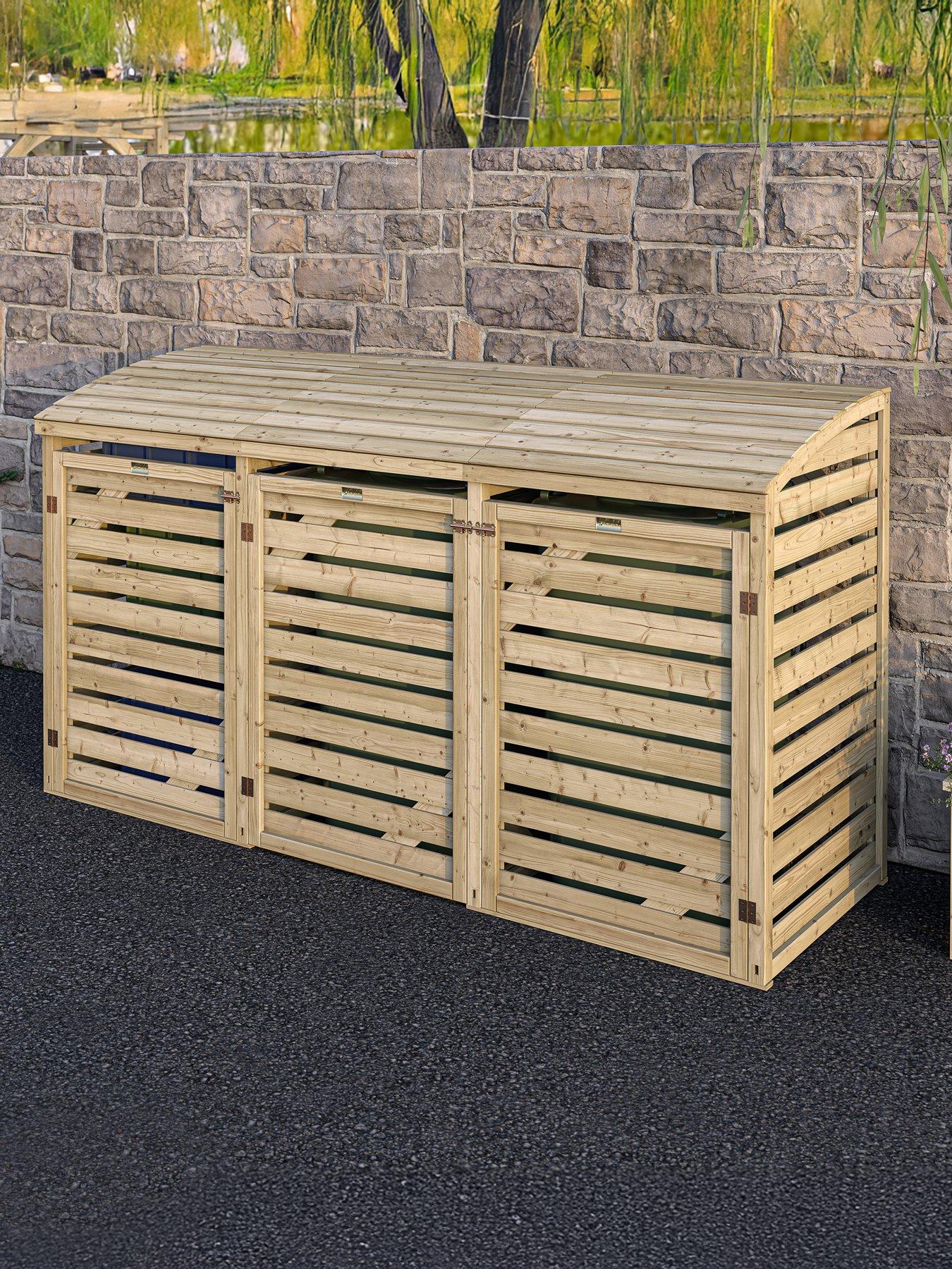  image of rowlinson-classic-double-bin-store-with-box-store