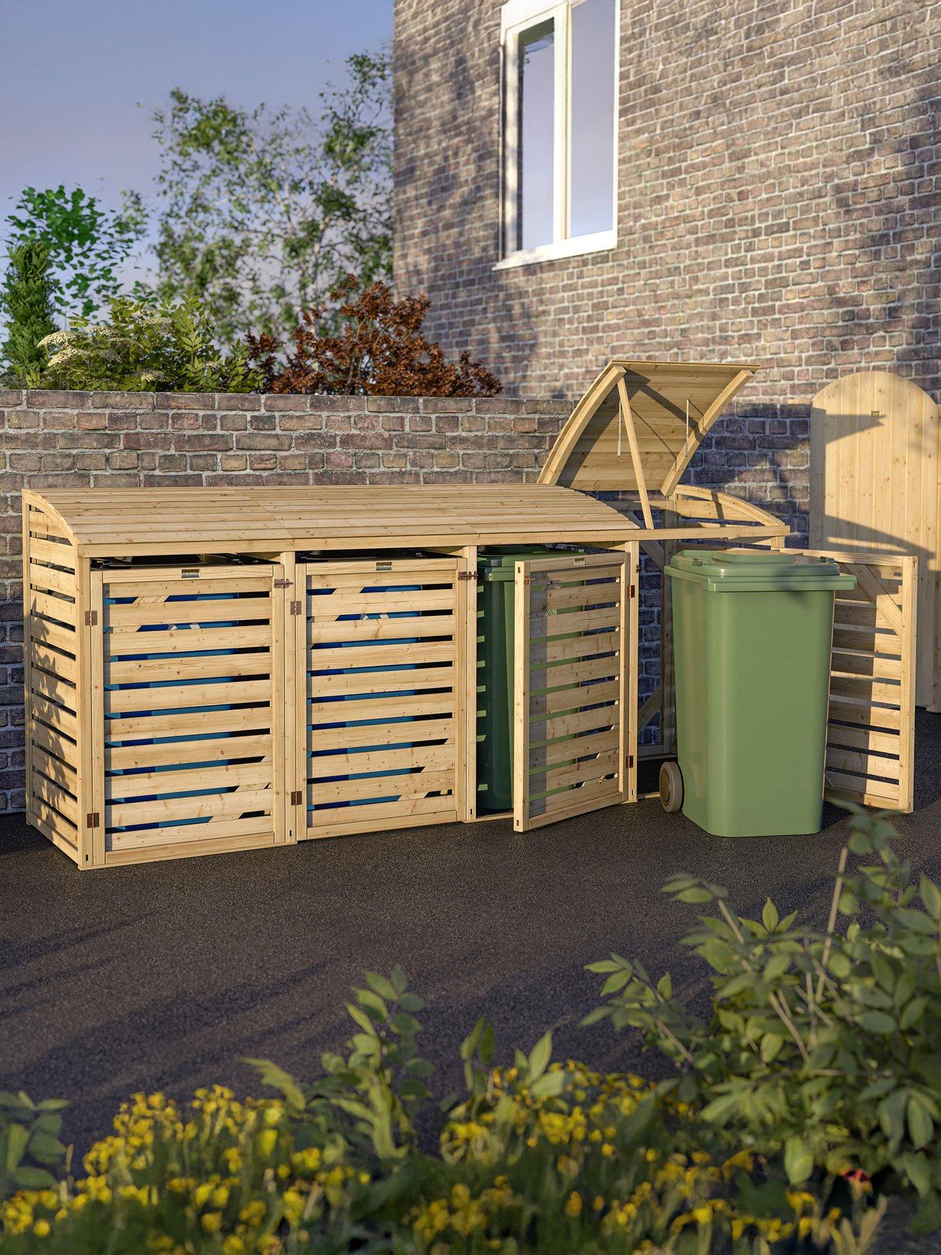 Rowlinson Classic Quadruple Bin Store