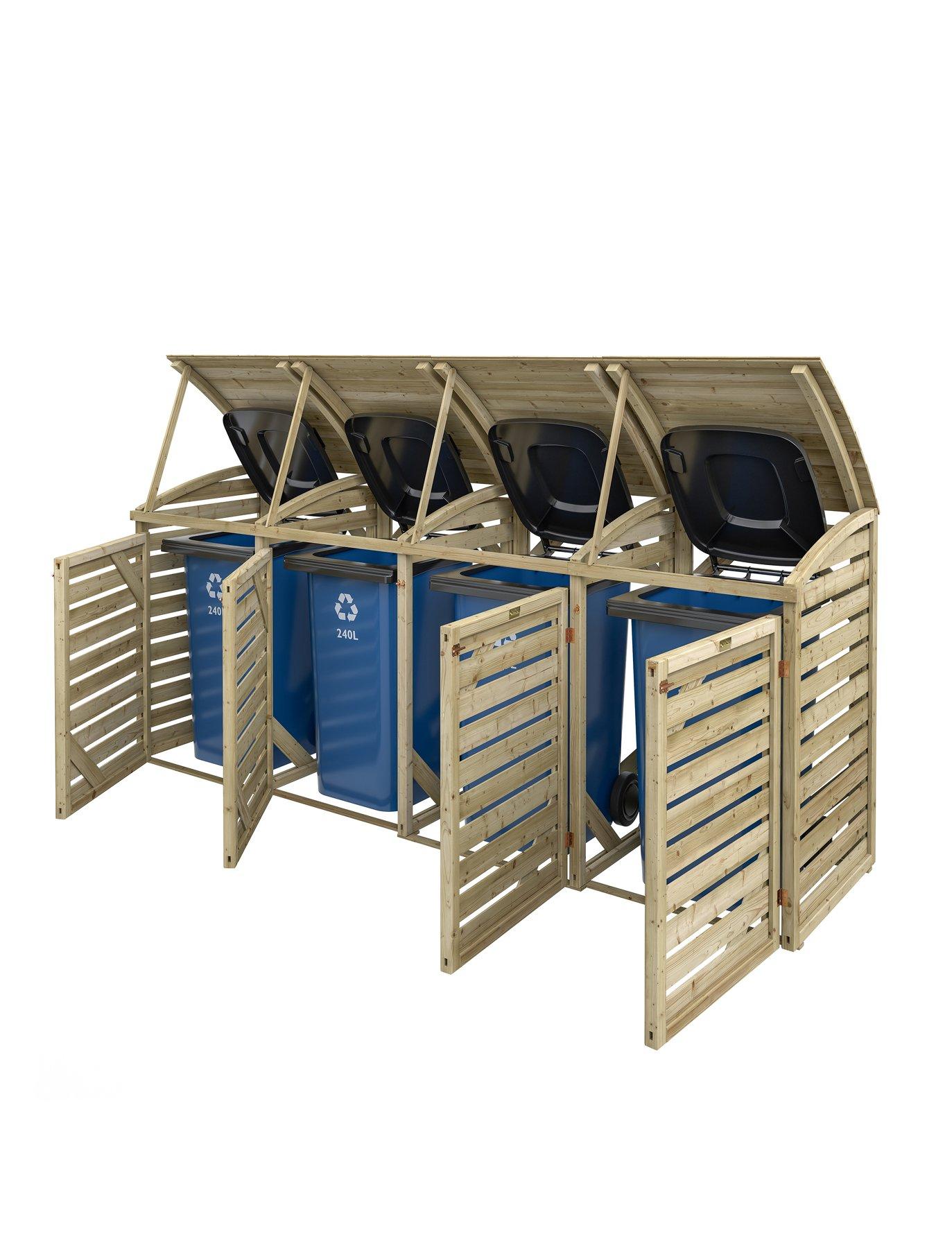  image of rowlinson-classic-quadruple-bin-store