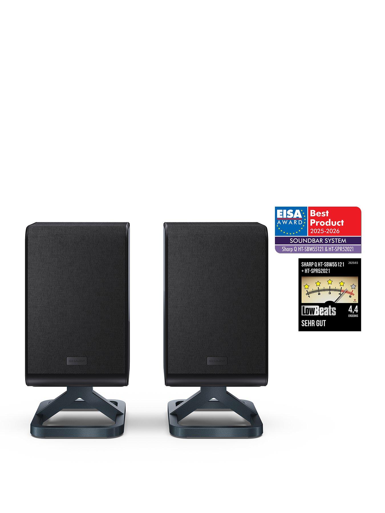  image of sharp-q-wireless-dolby-atmos-200w-rear-speakers