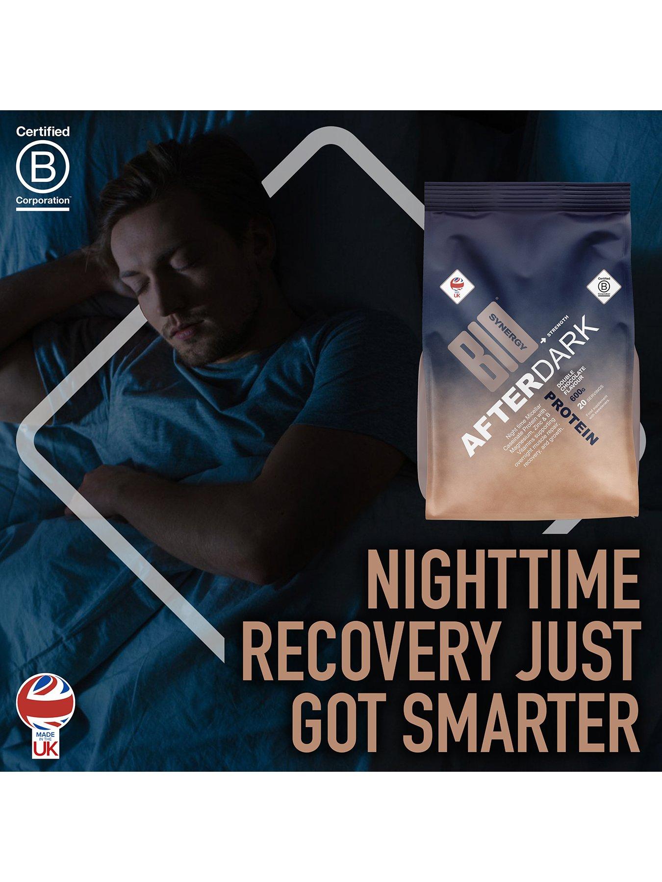  image of bio-synergy-bio-synergy-after-dark-night-time-recovery-protein-600g-20-servings