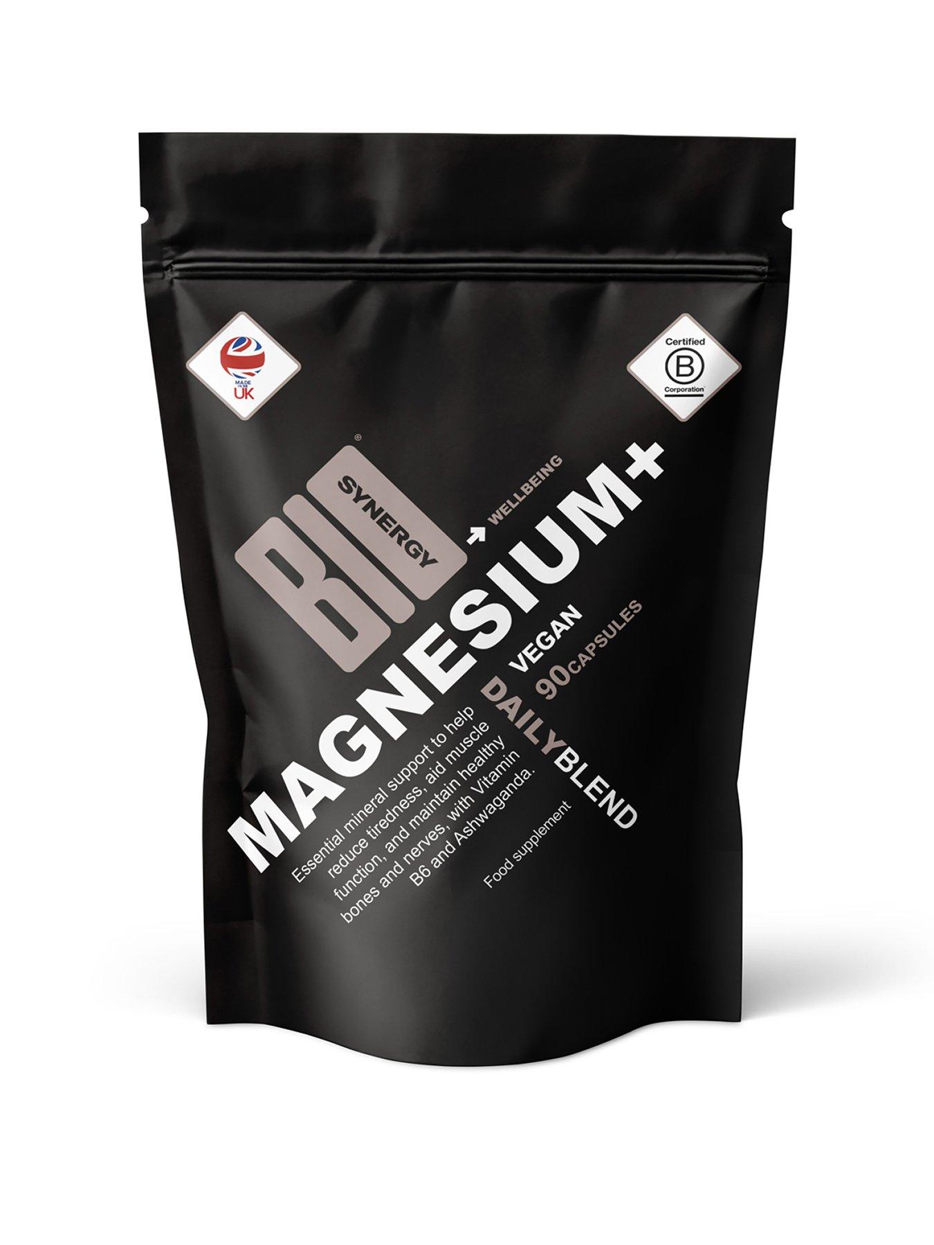 Image 1 of 6 of Bio Synergy Bio-Synergy Magnesium + with ashwagandha & B-vitamins, 90 capsules