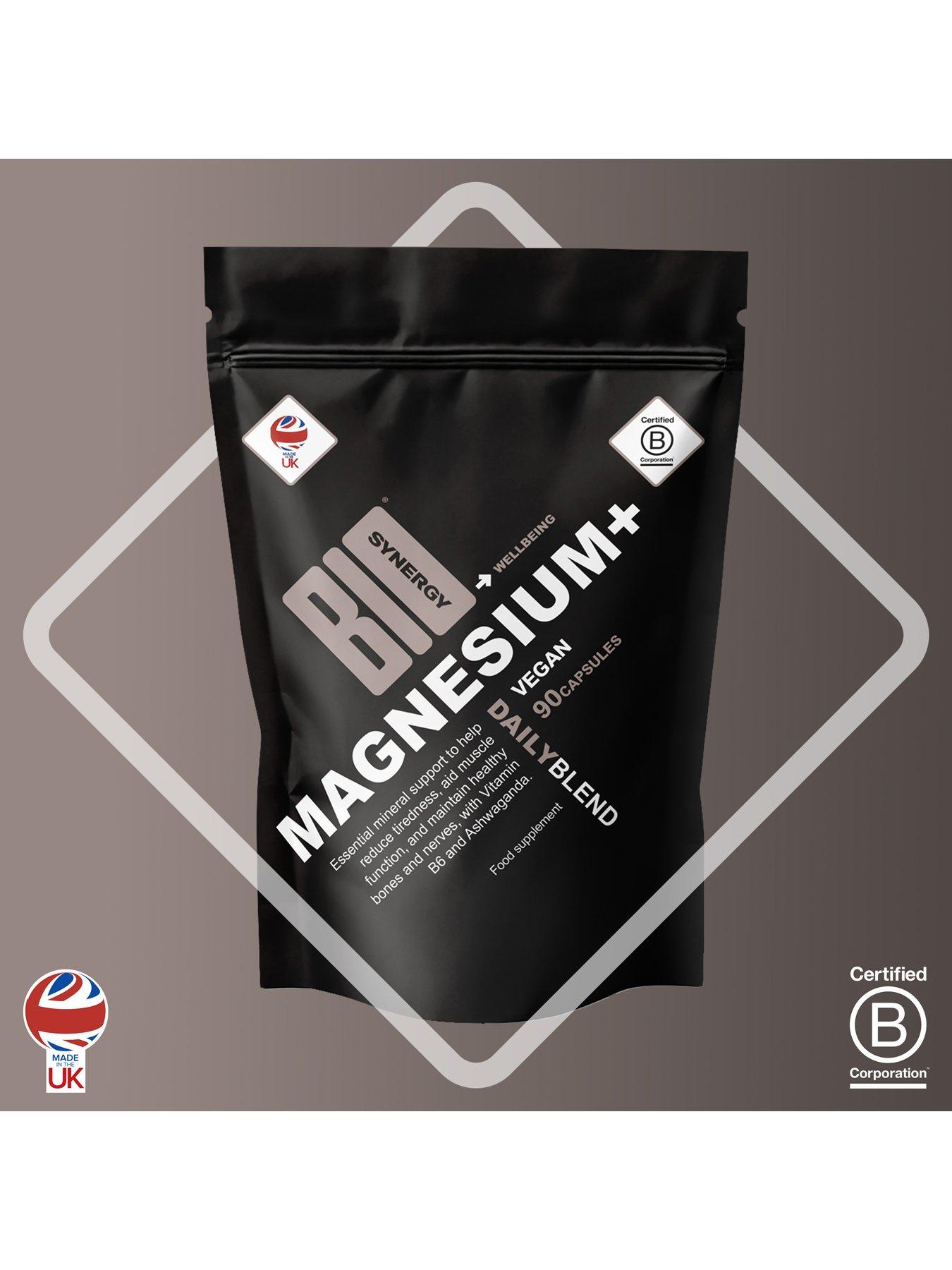 Image 3 of 6 of Bio Synergy Bio-Synergy Magnesium + with ashwagandha & B-vitamins, 90 capsules
