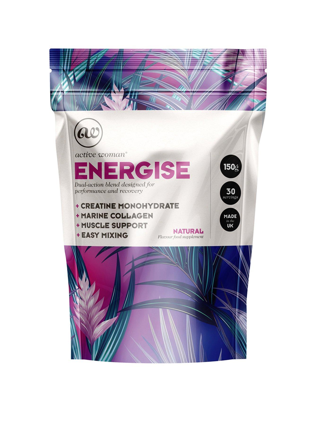 Active Woman Energise Creatine  &  Marine powder, 150g, 30 servings