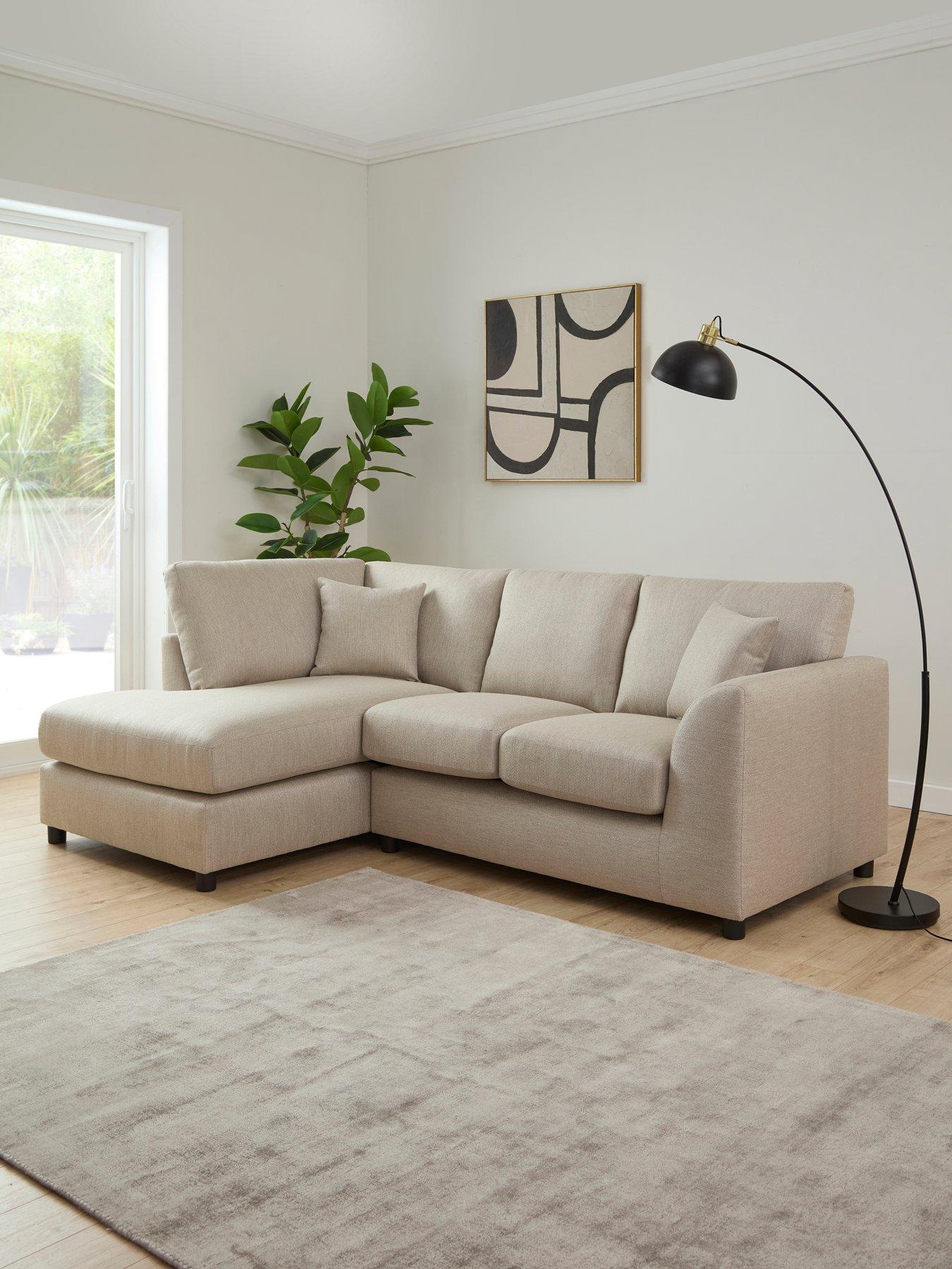 The Very Collection Liberty Left Hand Fabric Chaise Sofa