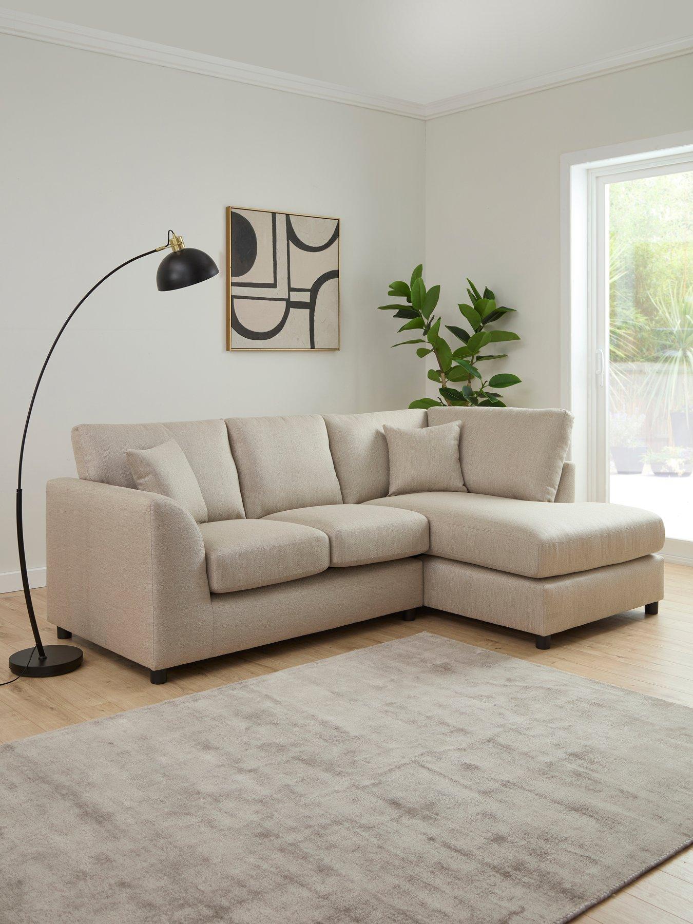 The Very Collection Liberty Right Hand Fabric Chaise Sofa