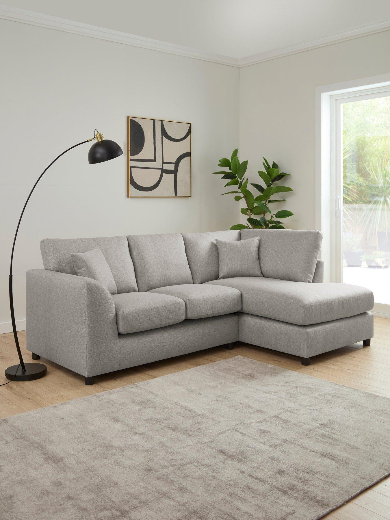 The Very Collection Liberty Right Hand Fabric Chaise Sofa