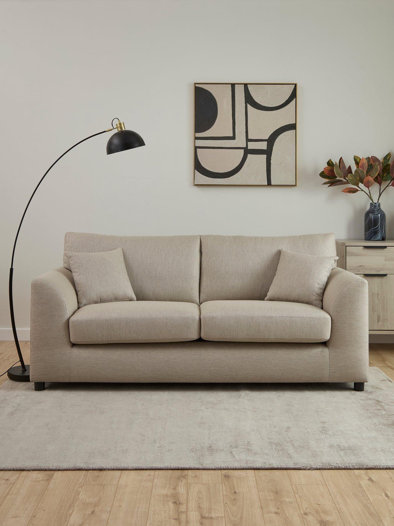 The Very Collection Liberty 3 Seater Fabric Sofa