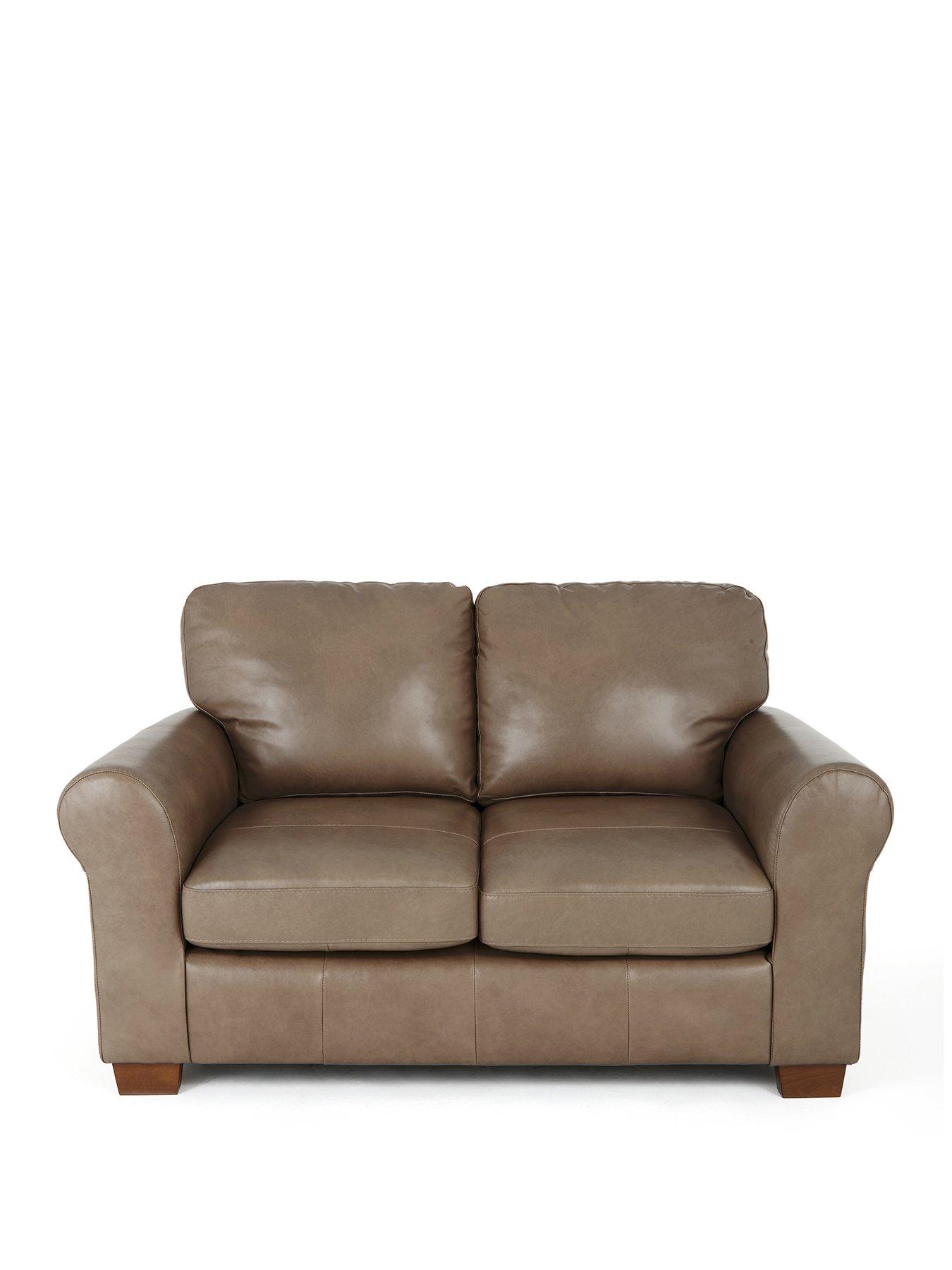 Image 2 of 6 of The Very Collection Bailey Italian Leather 2 Seater Sofa - FSC&reg; Certified