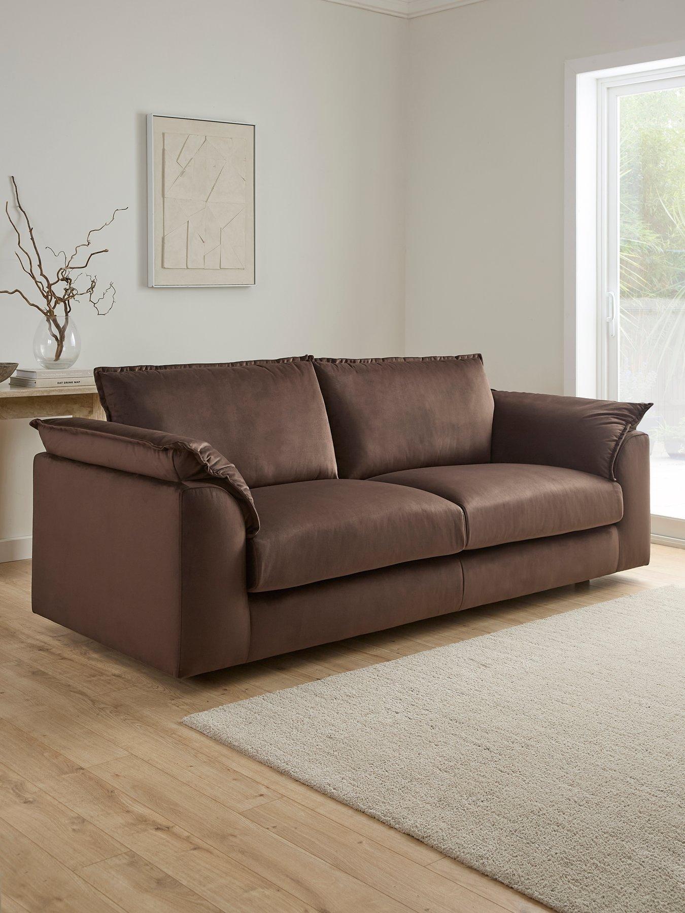 Image 1 of 5 of The Very Collection Pimlico 4 Seater Fabric Sofa - FSC&reg; Certified