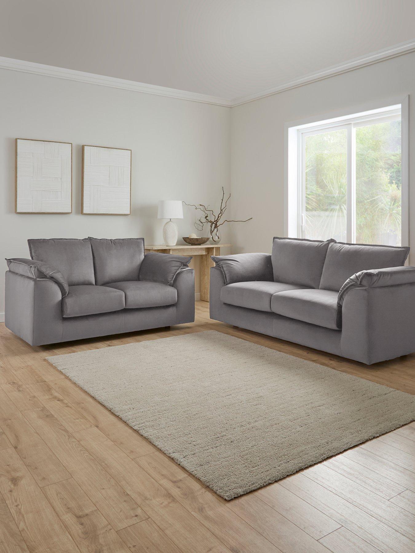 The Very Collection Pimlico 3 + 2 Seater Fabric Sofa Set - FSC® Certified