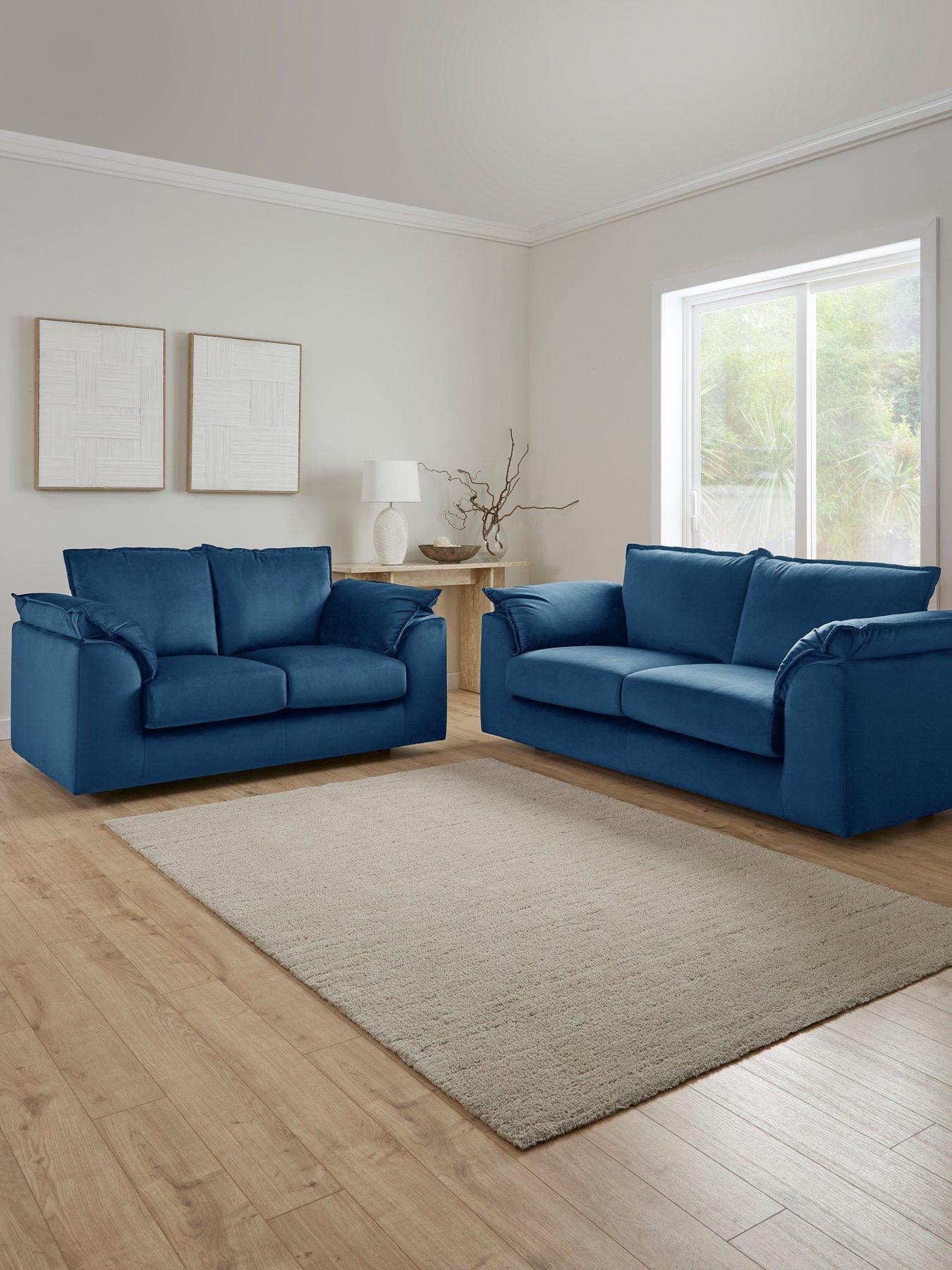 The Very Collection Pimlico 3 + 2 Seater Fabric Sofa Set - FSC® Certified