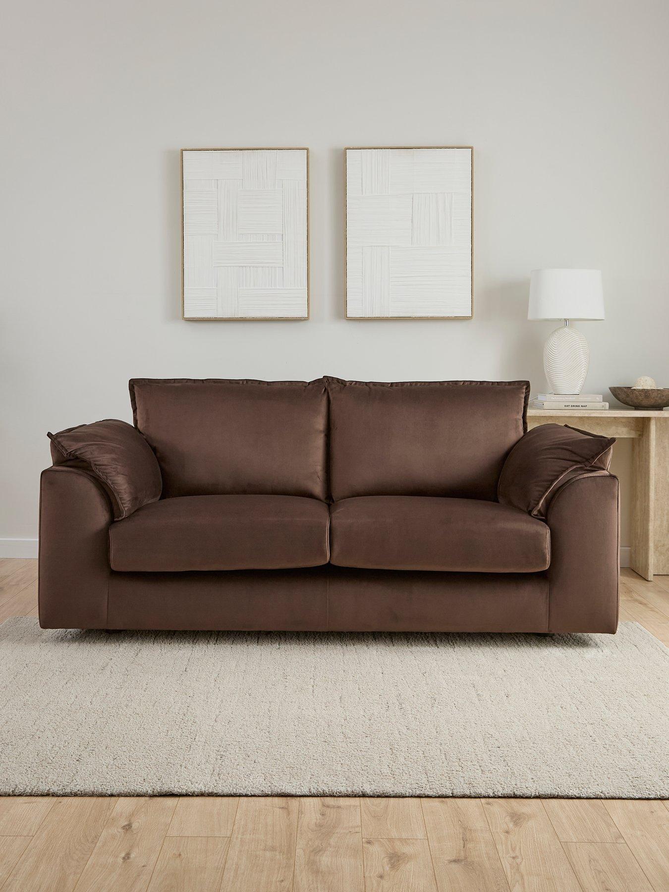 Image 1 of 5 of The Very Collection Pimlico 3 Seater Fabric Sofa - FSC&reg; Certified