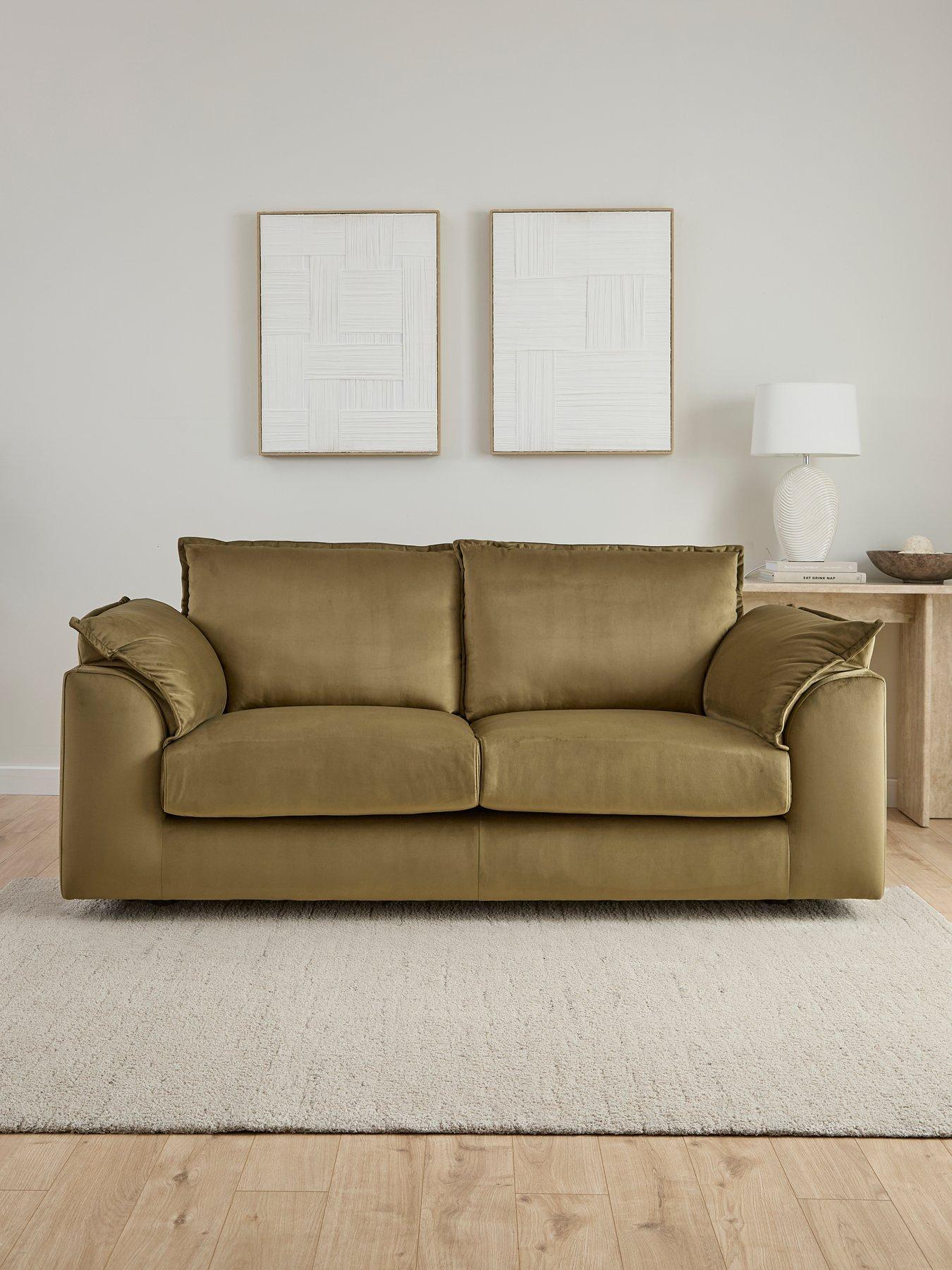 The Very Collection Pimlico 3 Seater Fabric Sofa - FSC® Certified