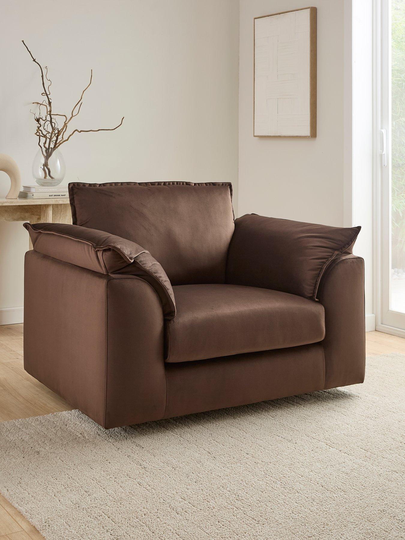 Image 1 of 5 of The Very Collection Pimlico Fabric Snuggle Chair - FSC&reg; Certified