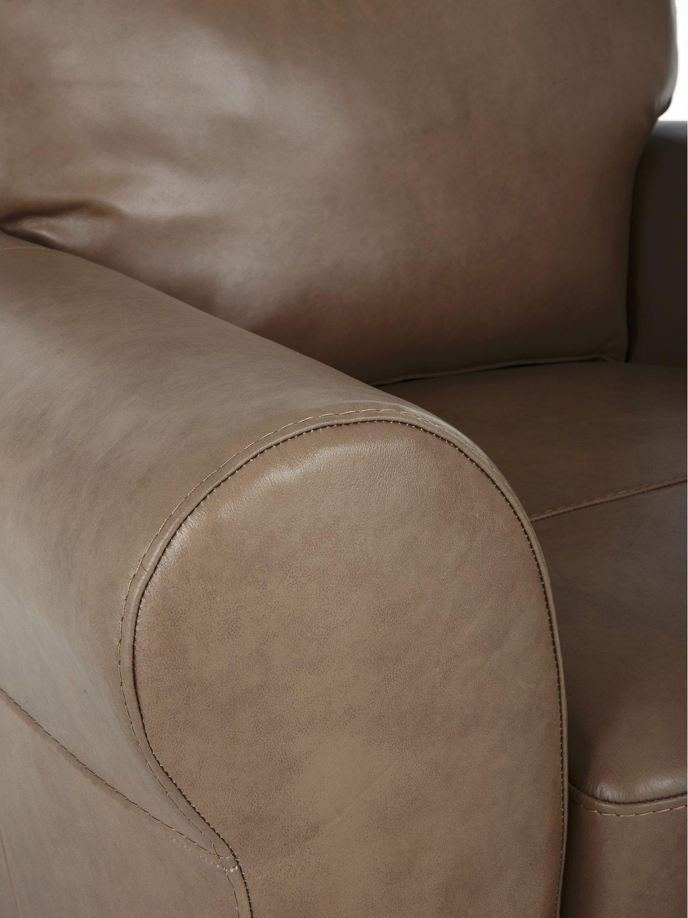 Image 5 of 6 of The Very Collection Bailey Italian Leather Armchair - FSC&reg; Certified