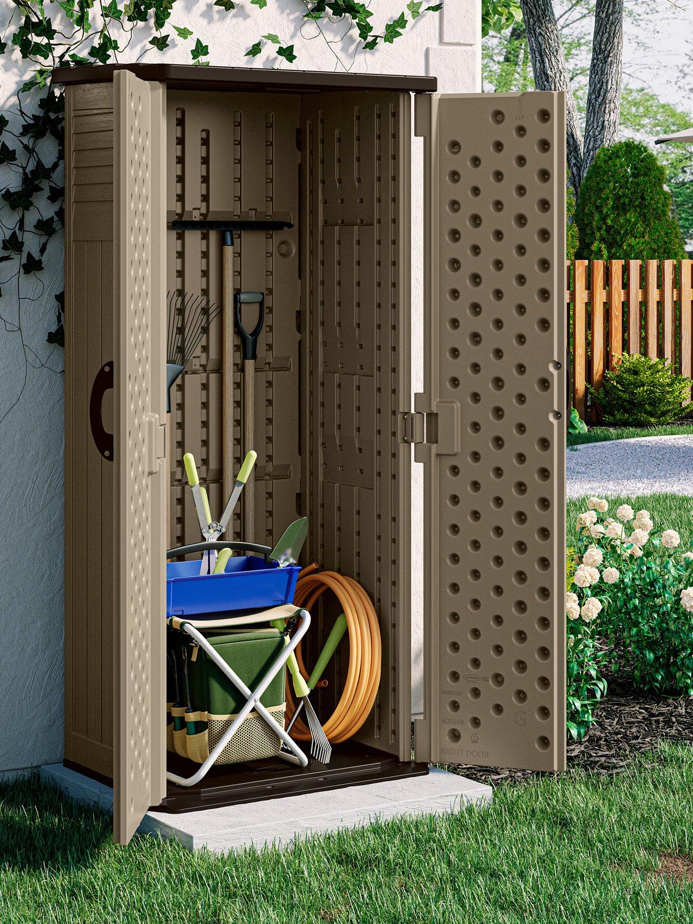 Image 1 of 5 of Suncast Aston Storage Cabinet - Sand