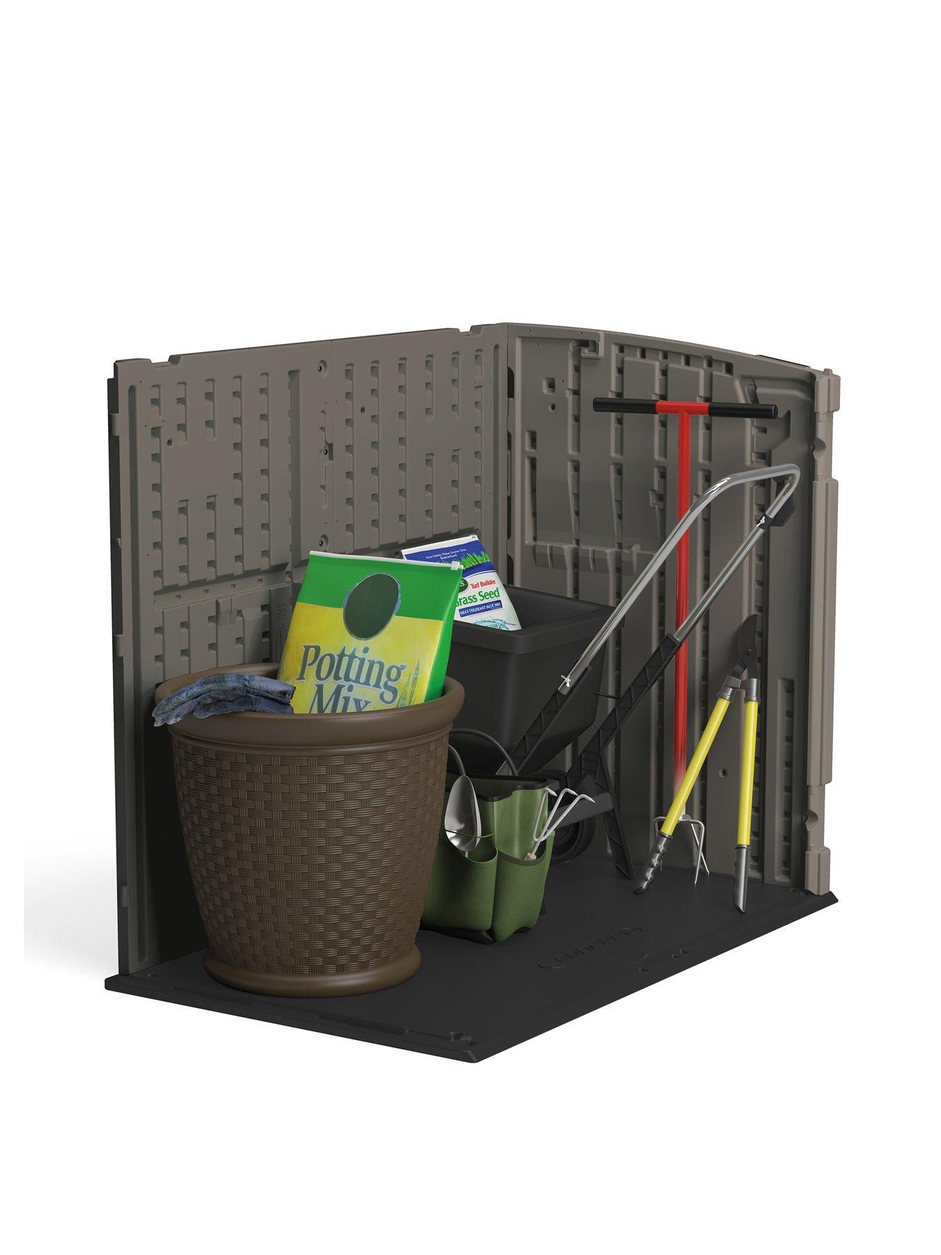Image 5 of 7 of Suncast Stow-Away Store - Stone Grey