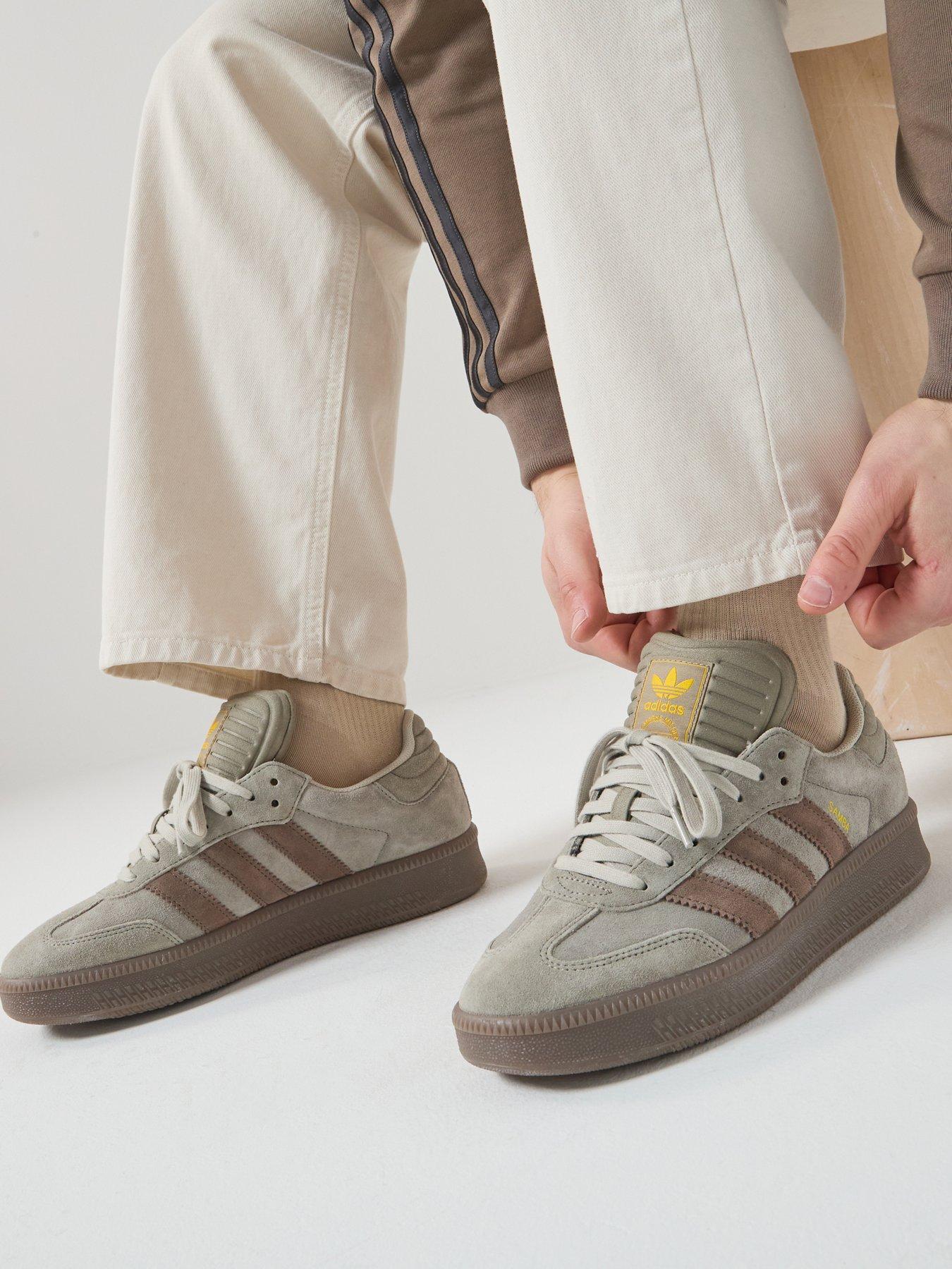 adidas Originals Mens Samba XLG Trainers - Silver