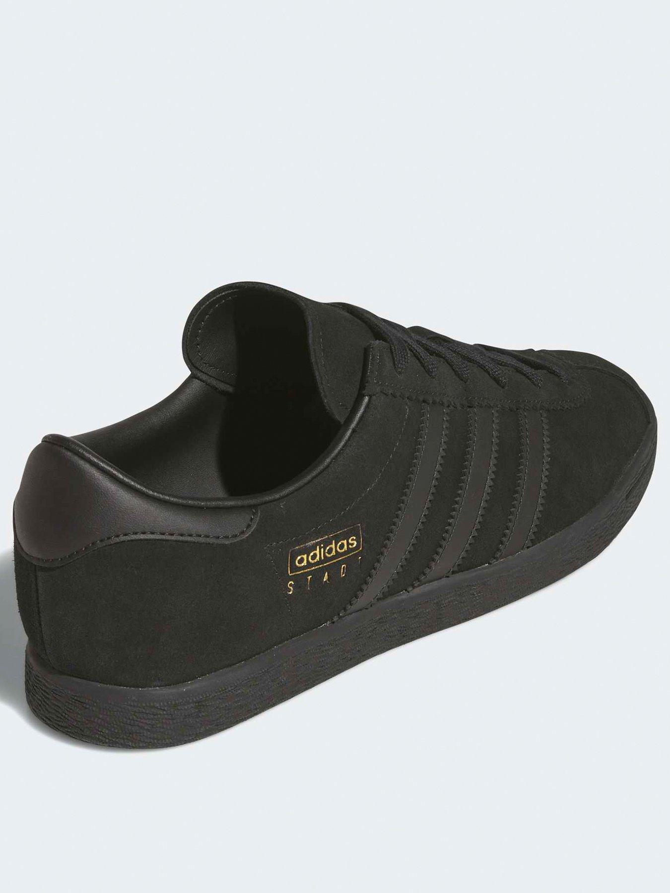 Image 3 of 6 of adidas Originals Unisex Stadt Trainers - Black