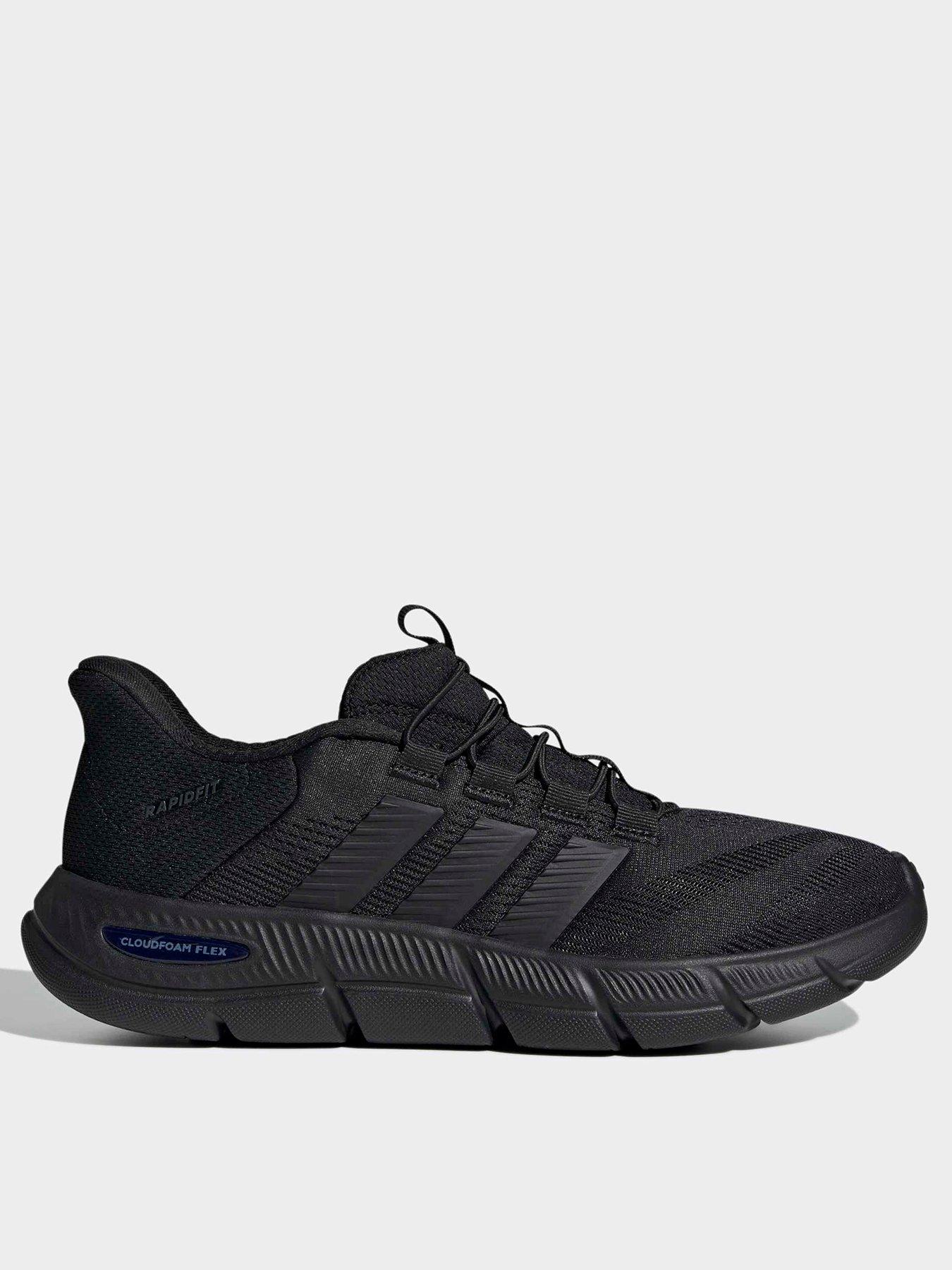 Image 2 of 7 of adidas Sportswear Mens Cloudfoam Flex Rapidfit Slip-on Trainers - Black