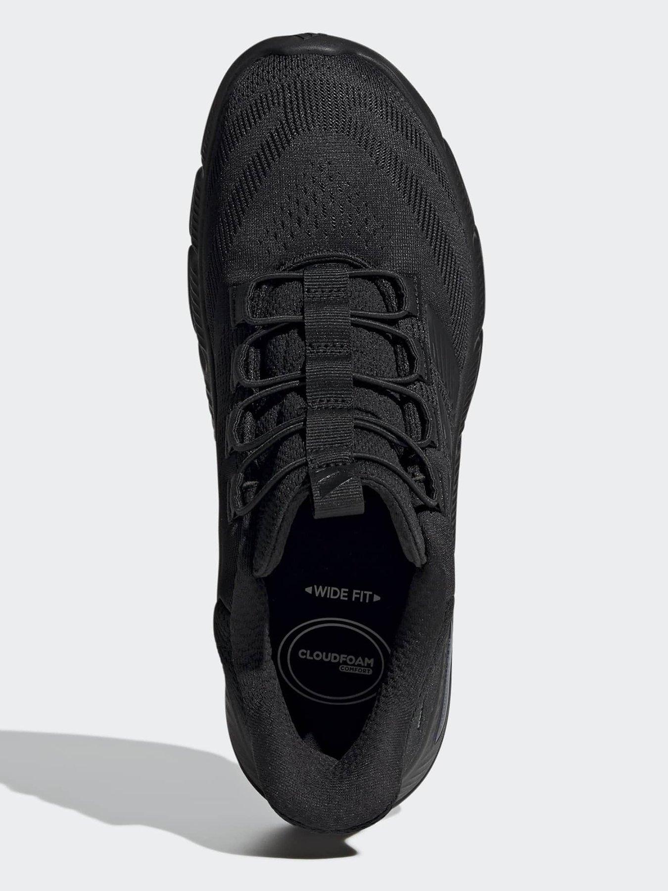 Image 5 of 7 of adidas Sportswear Mens Cloudfoam Flex Rapidfit Slip-on Trainers - Black