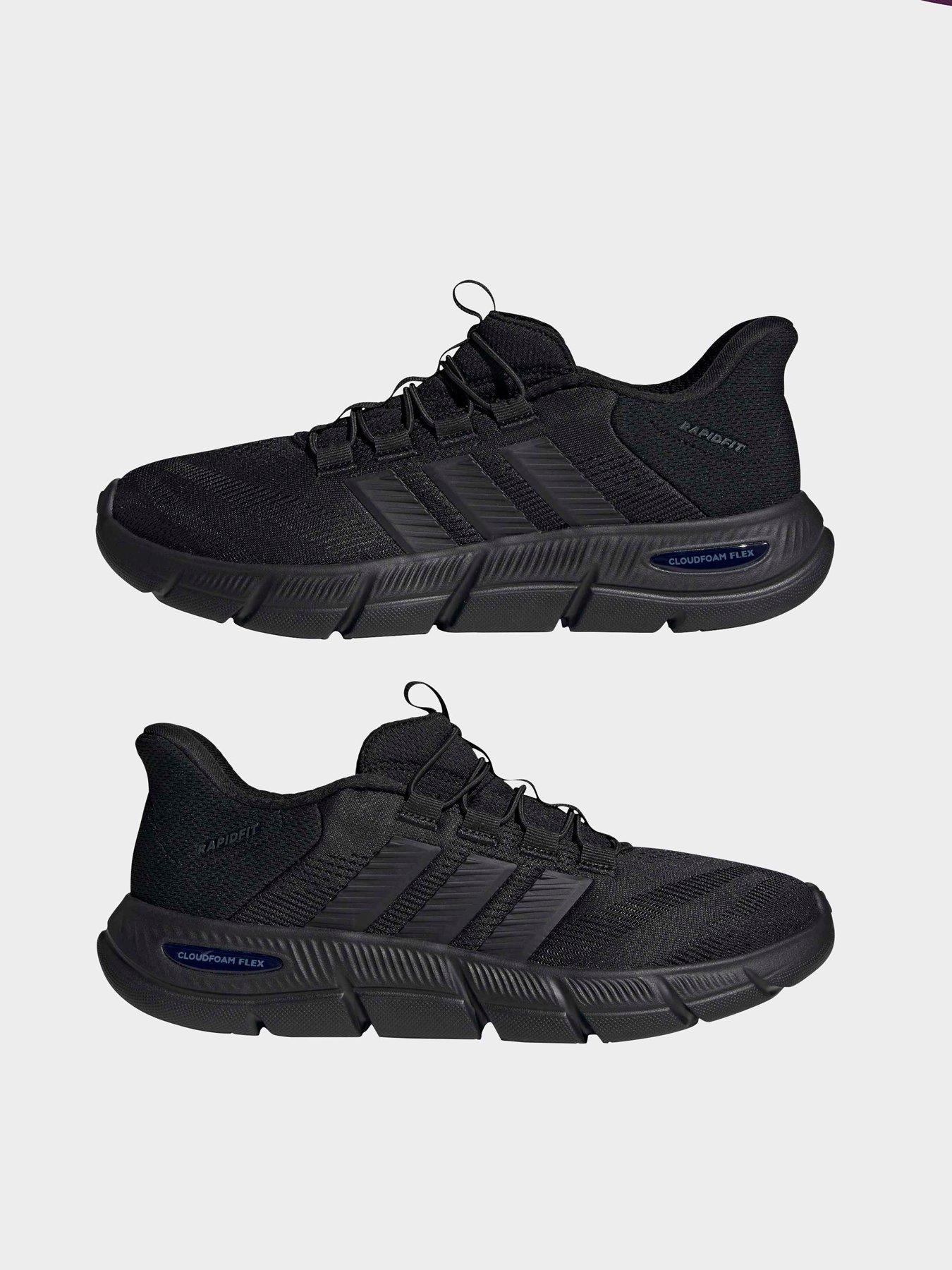 Image 7 of 7 of adidas Sportswear Mens Cloudfoam Flex Rapidfit Slip-on Trainers - Black