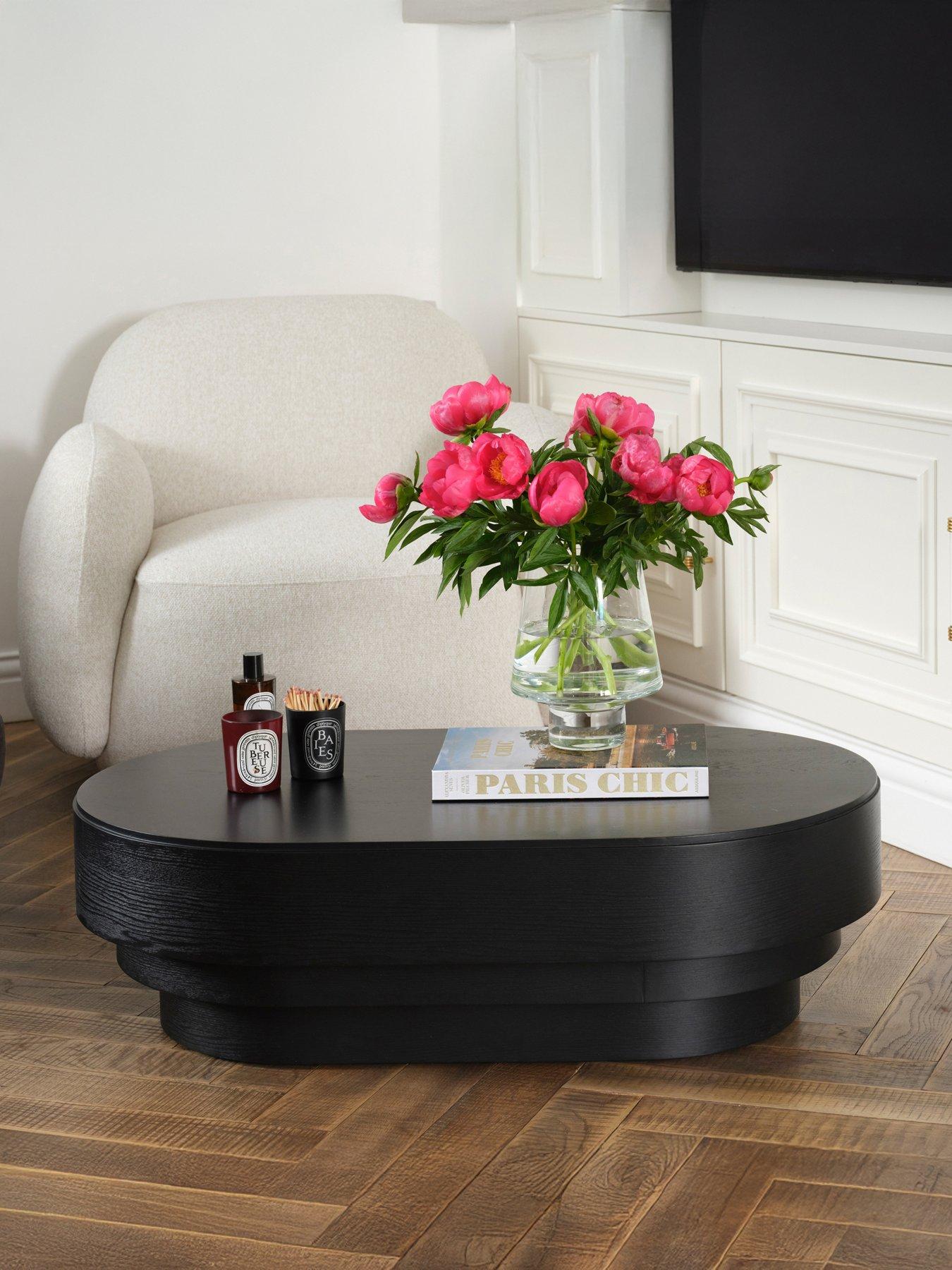  image of lpd-furniture-kuma-black-coffee-table