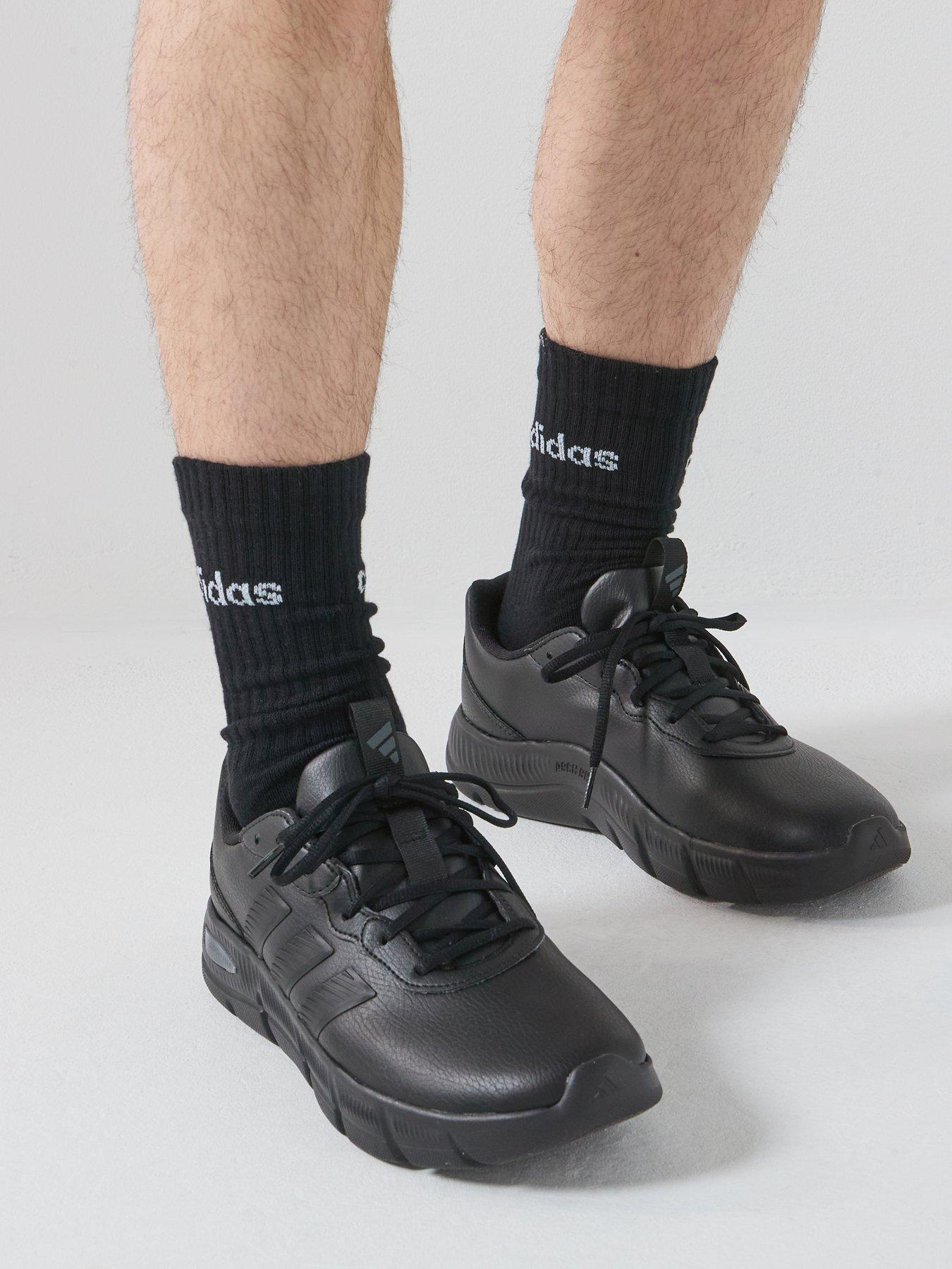 adidas-sportswear-mens-cloudfoam-flex-laces-black